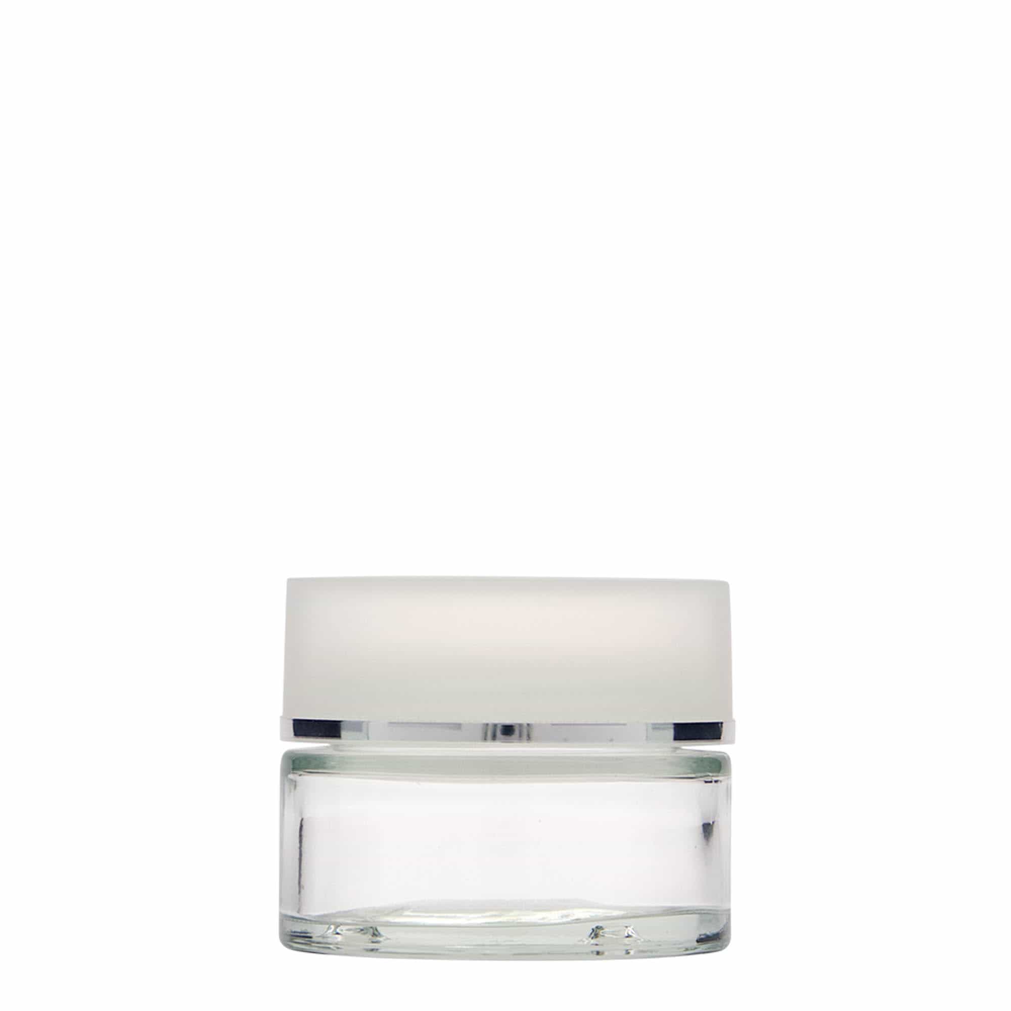 50 ml frasco 'Clear Edition', vidro, abertura: tampa de rosca