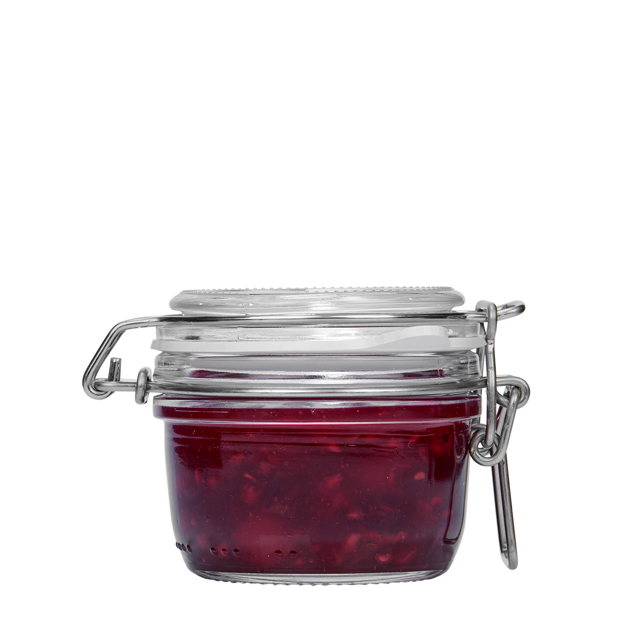 125 ml frasco com fecho de mola 'Fido', boca: fecho de mola