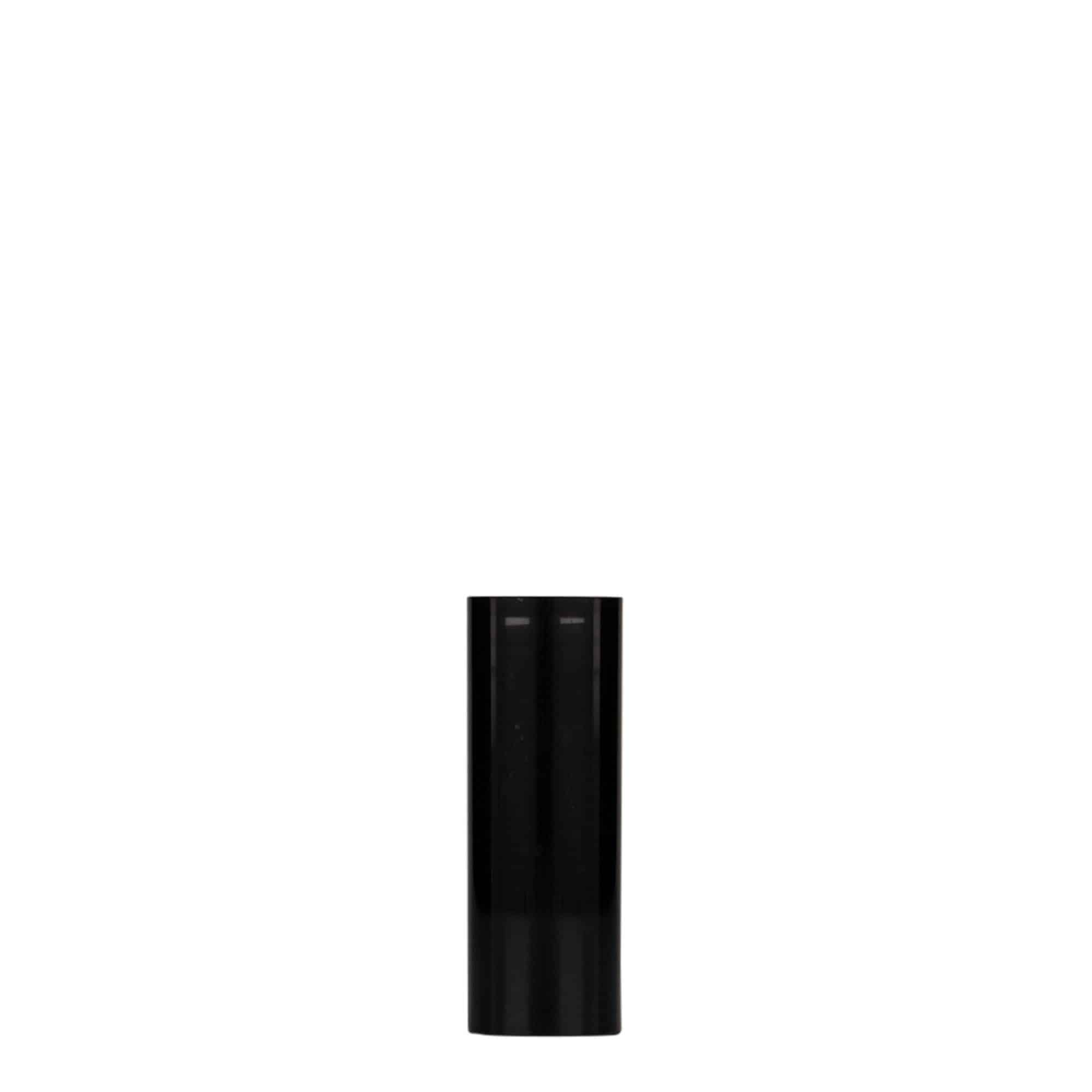 Doseador Airless de 10 ml 'Nano', plástico PP, preto