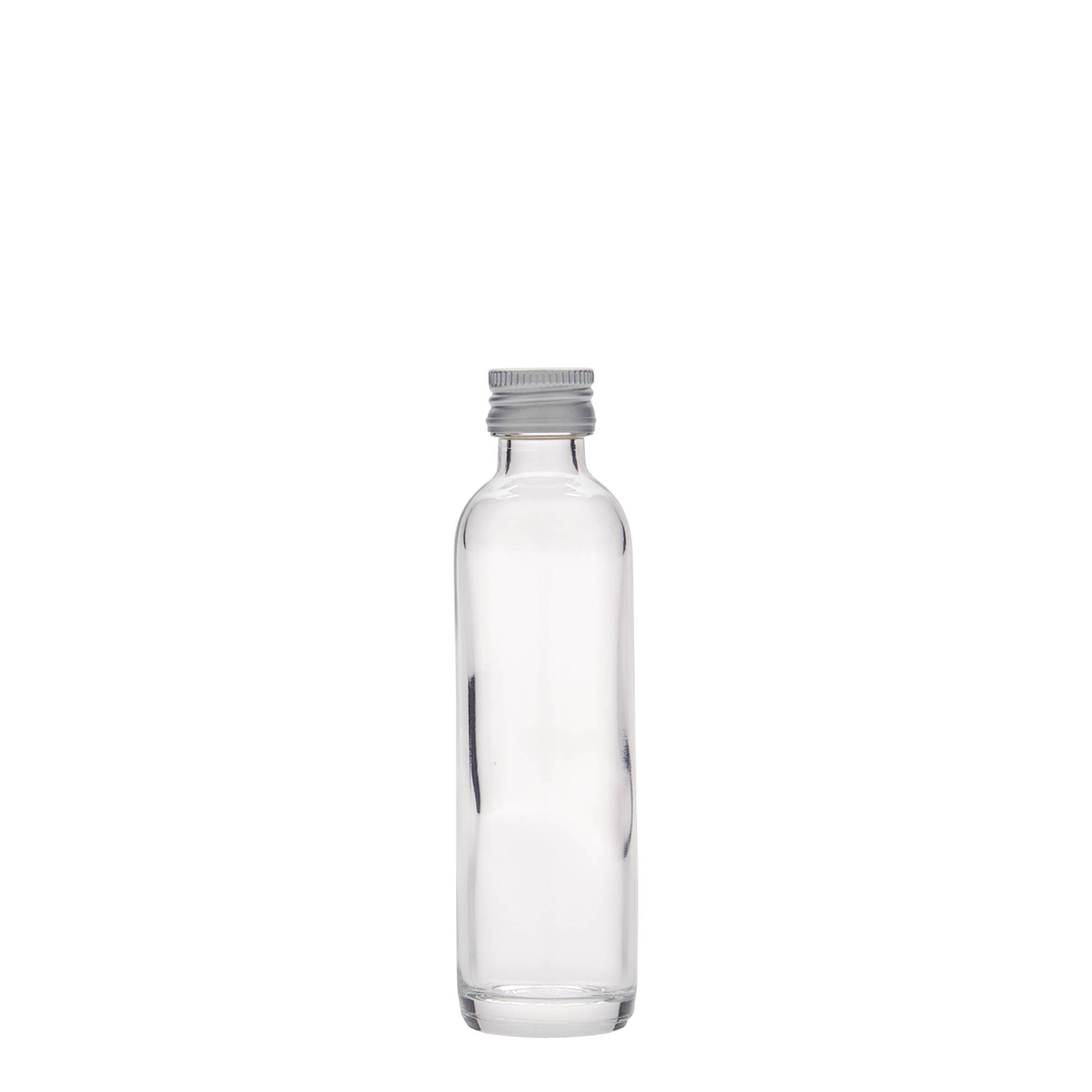 Frasco de jarro de 40 ml, vidro, boca: PP 18 Frasco de jarro de 40 ml, vidro, boca: PP 18