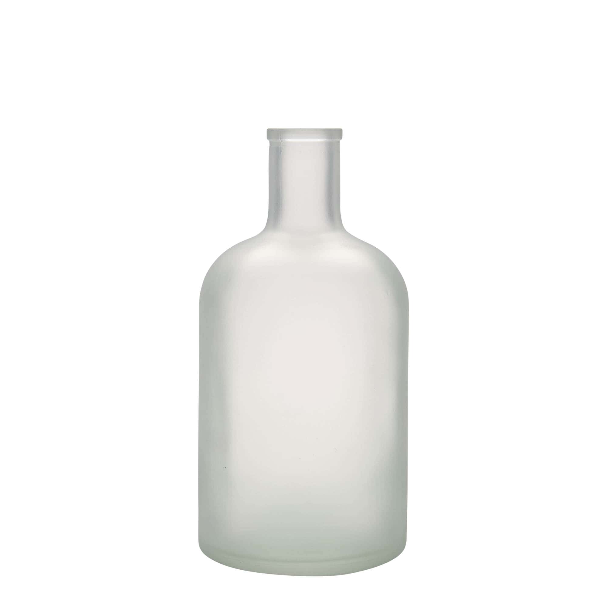 Garrafa de vidro de 700 ml 'Gerardino', gelo, boca: cortiça