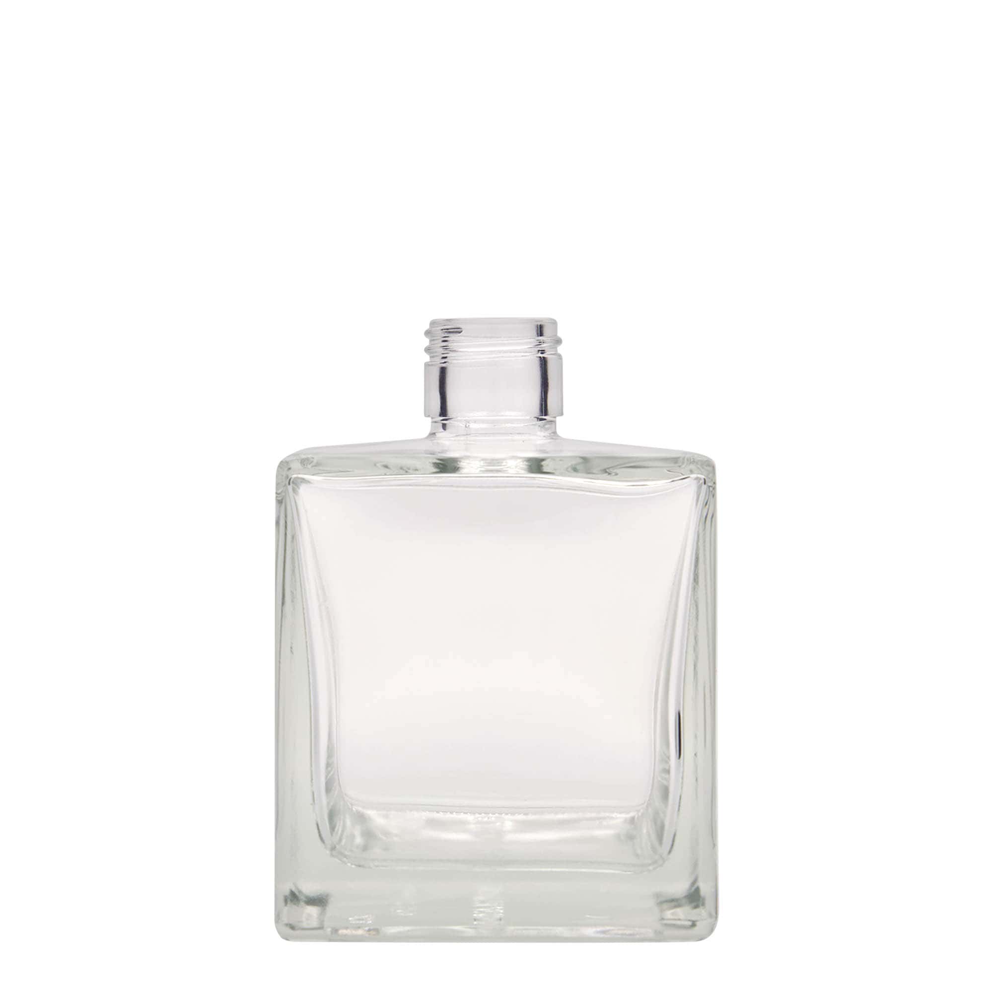 500 ml Garrafa de vidro 'Cube', quadrada, boca: PP 31,5 500 ml Garrafa de vidro 'Cube', quadrada, boca: PP 31,5