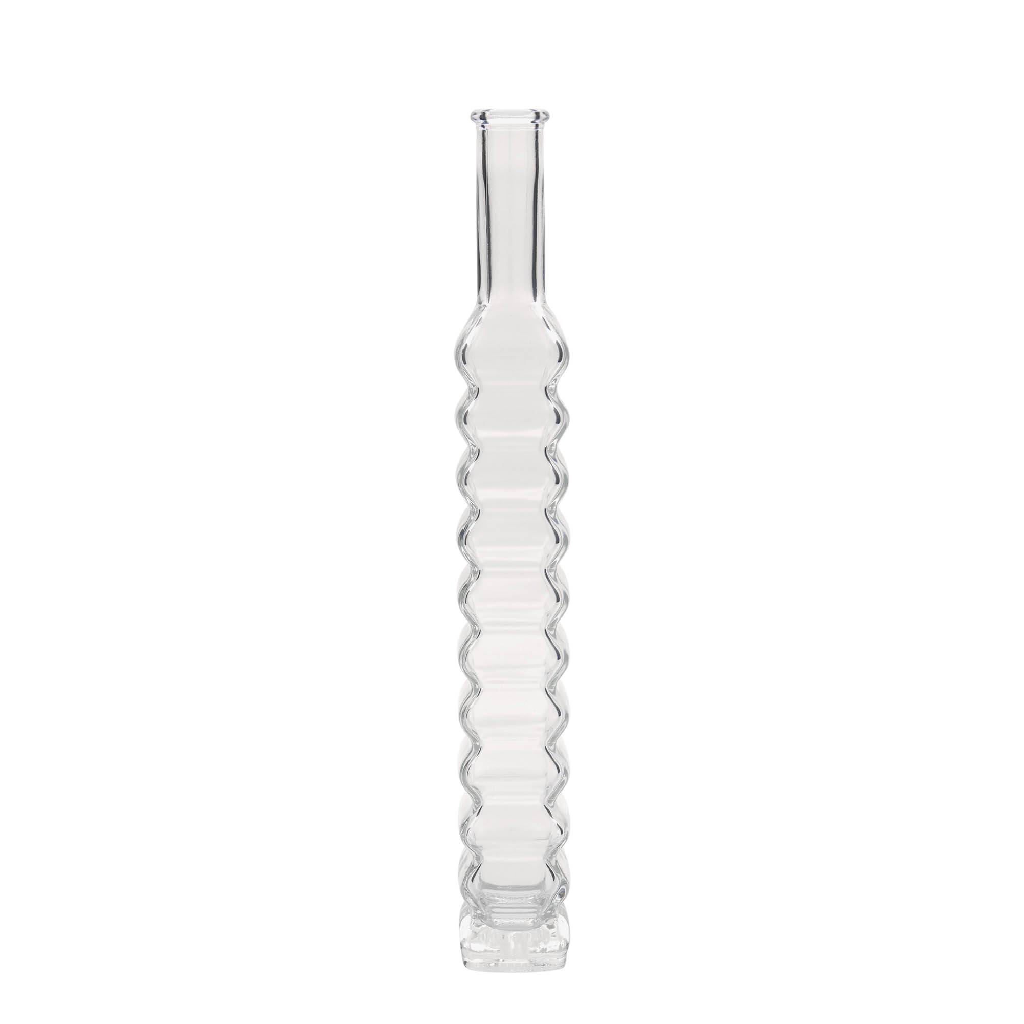 Garrafa de vidro de 200 ml 'Roma, quadrada, Boca: cortiça Garrafa de vidro de 200 ml 'Roma, quadrada, Boca: cortiça