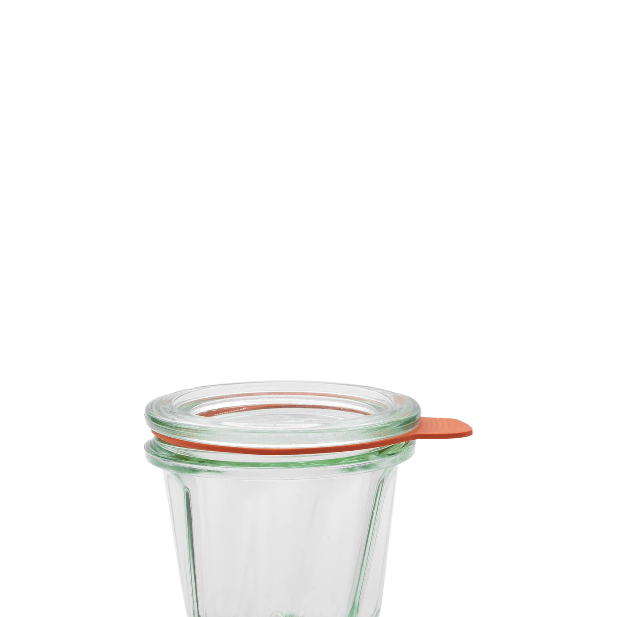 Anel de conserva WECK RR60, vermelho, Boca: Borda redonda