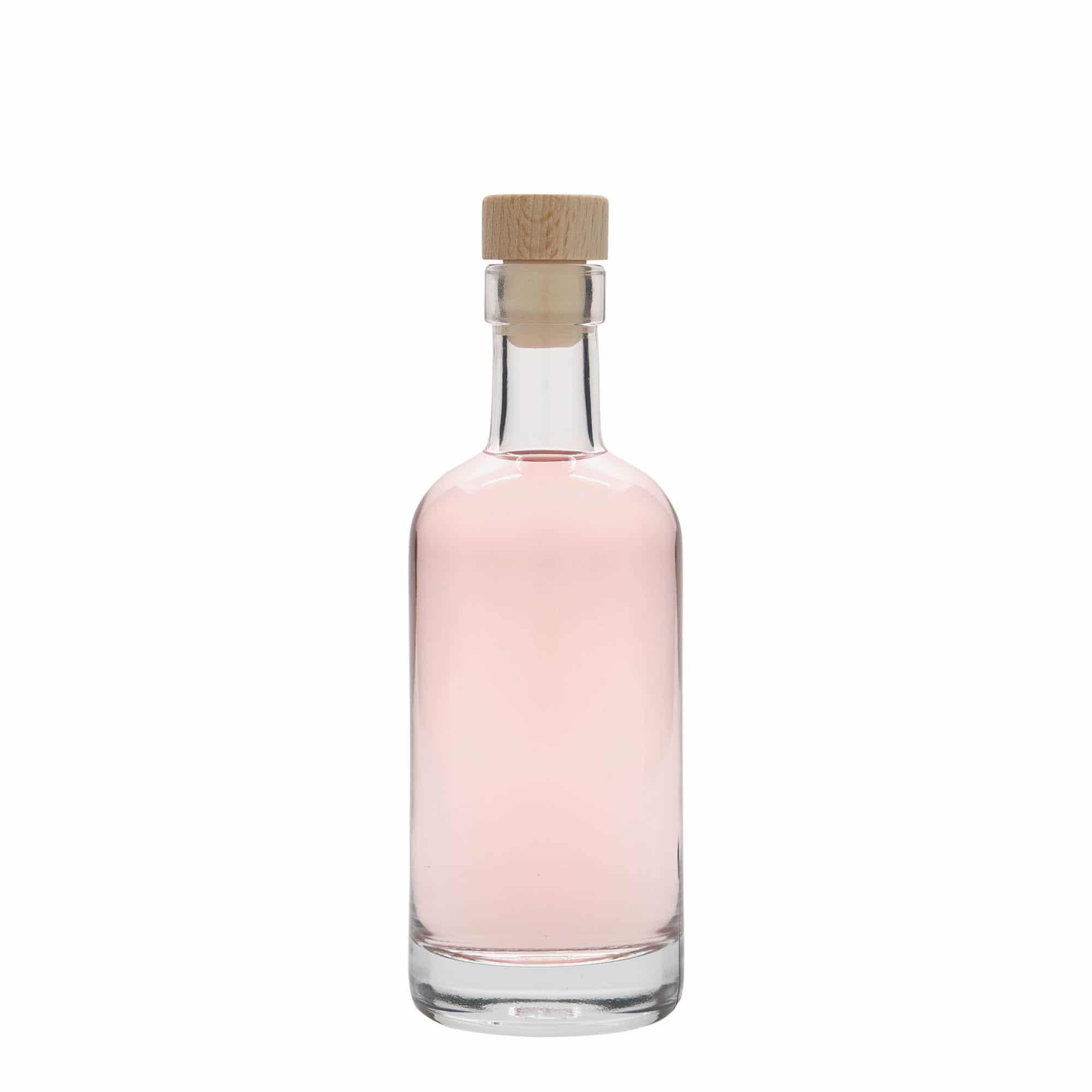 250 ml Garrafa de vidro 'Linea Uno', boca: Cortiça