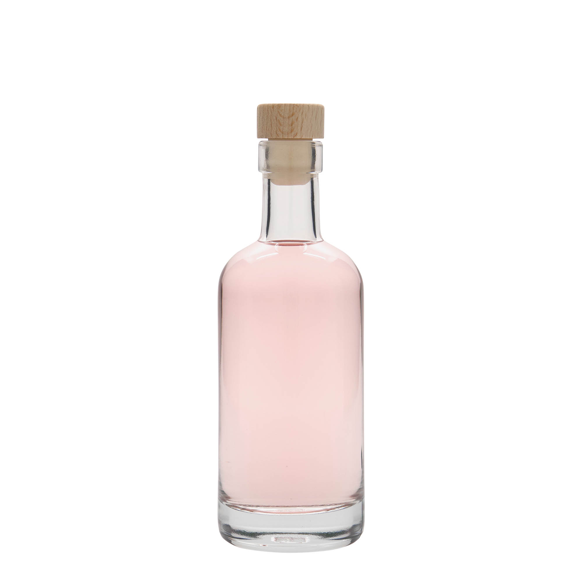 Frasco de vidro de 250 ml 'Linea Uno', boca: cortiça Frasco de vidro de 250 ml 'Linea Uno', boca: cortiça