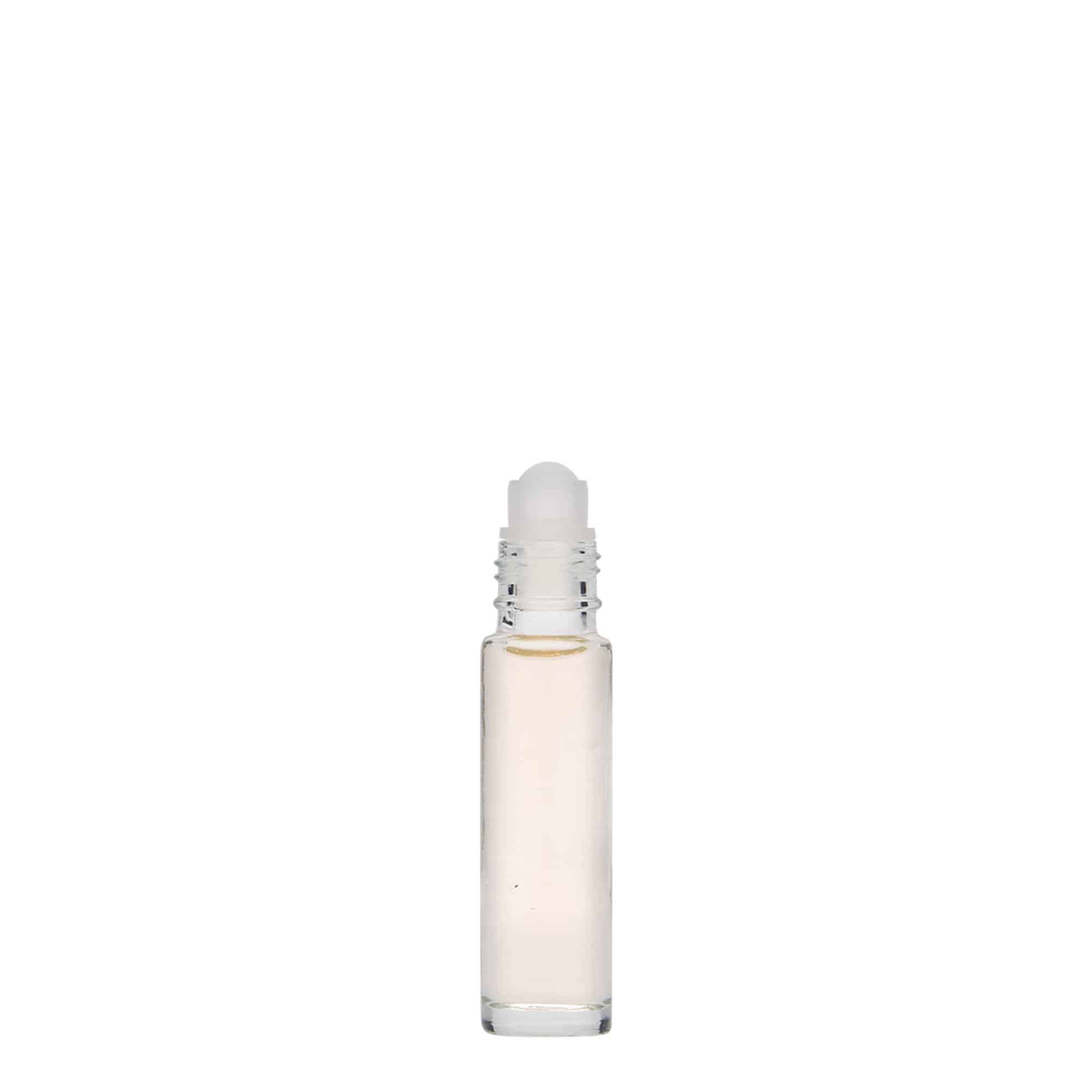 Frasco roll-on de vidro de 10 ml, abertura: tampa de rosca