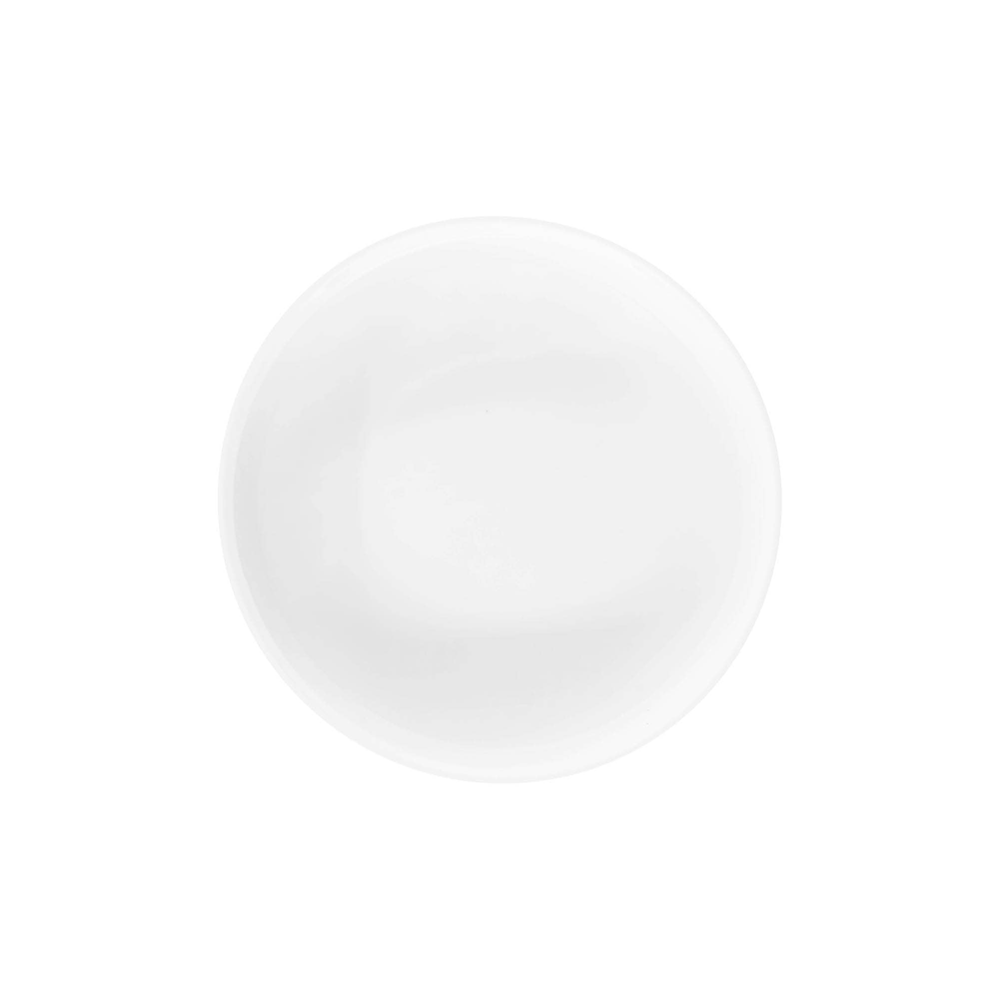 Tampa de rosca 'White Line' 250 ml, plástico PP, branco
