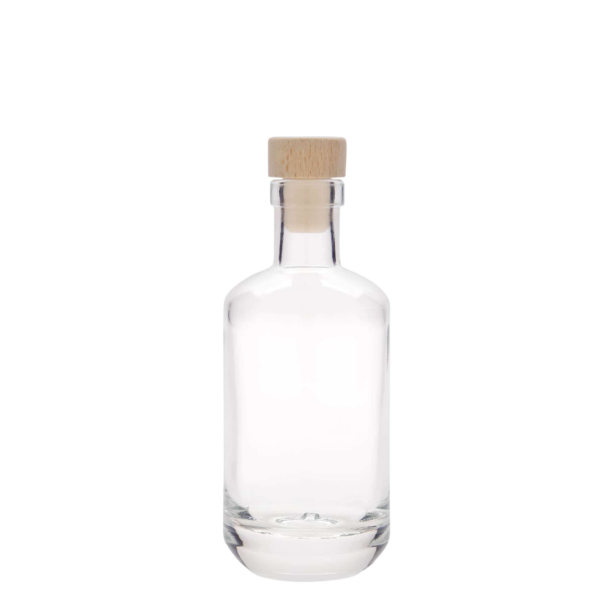 Garrafa de vidro de 200 ml 'Vienna', Boca: Cortiça
