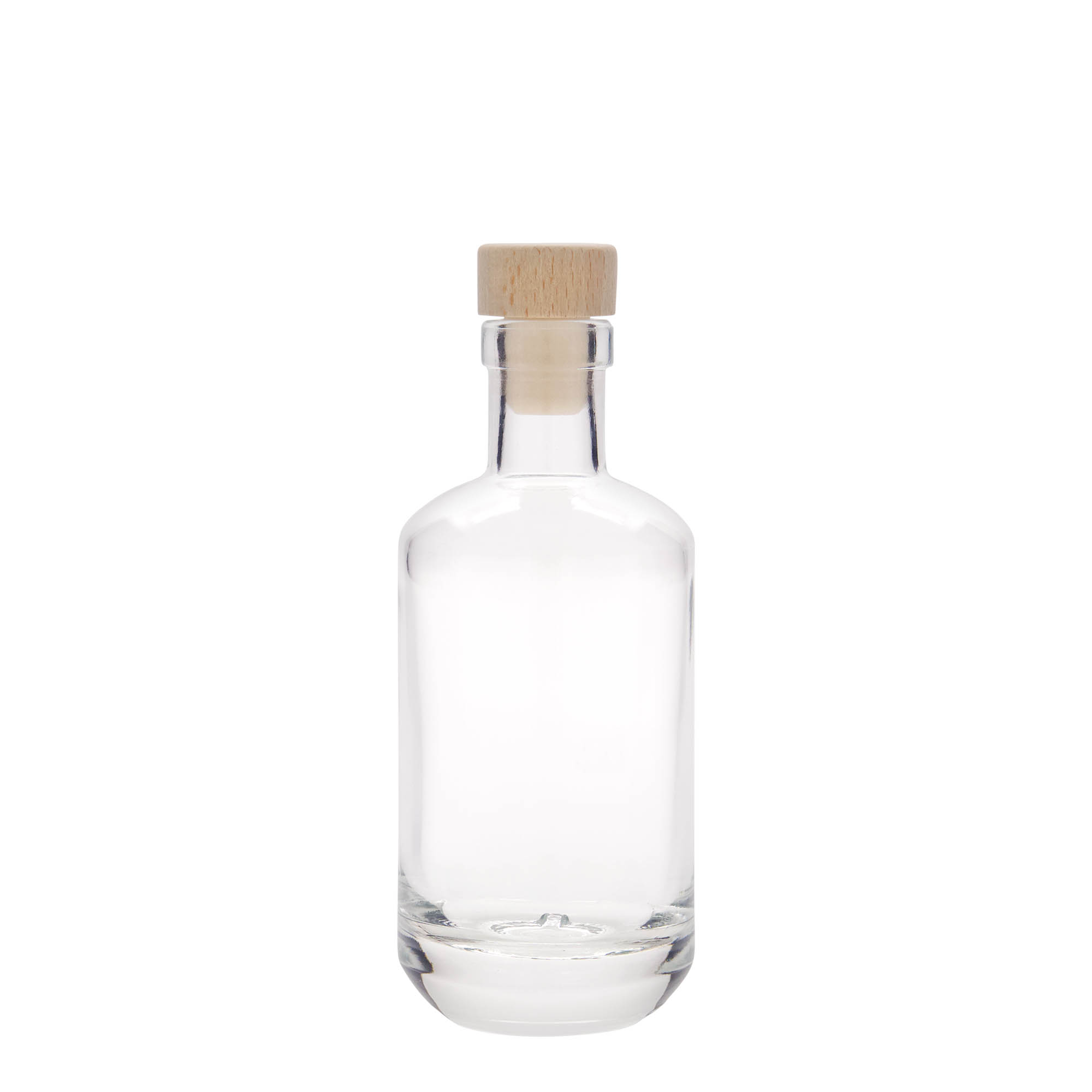 Garrafa de vidro de 200 ml 'Vienna', Boca: Cortiça Garrafa de vidro de 200 ml 'Vienna', Boca: Cortiça