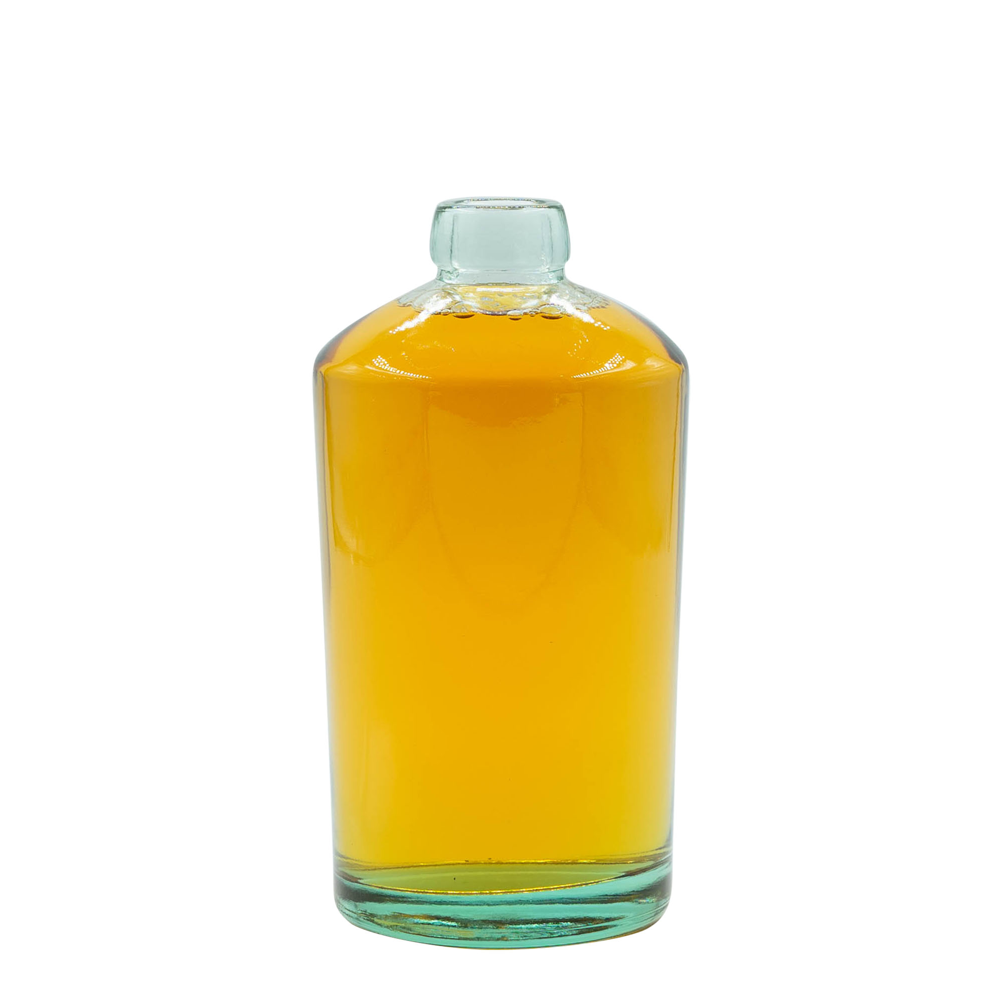 Garrafa de vidro de 700 ml 'Barrel', Boca: Cortiça