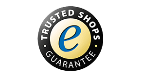 Logotipo da Trusted Shops Logotipo da Trusted Shops colorido sobre fundo branco