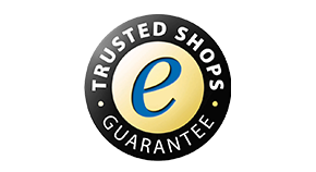Logotipo da Trusted Shops Logotipo da Trusted Shops colorido sobre fundo branco