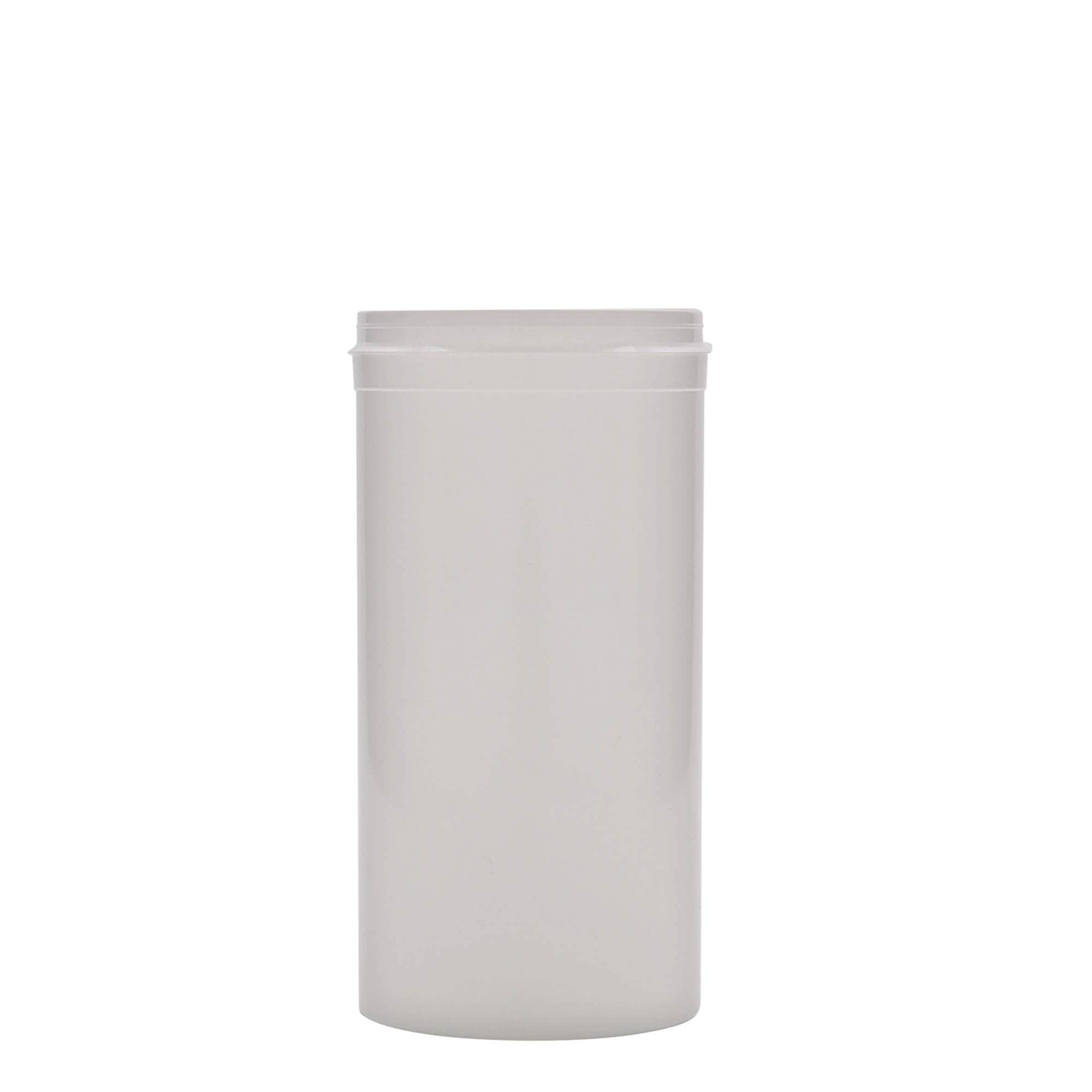 Frasco dispensador de 655 ml 'Securibox', plástico PP, branco, bocal: tampa de rosca Frasco dispensador de 655 ml 'Securibox', plástico PP, branco, bocal: tampa de rosca