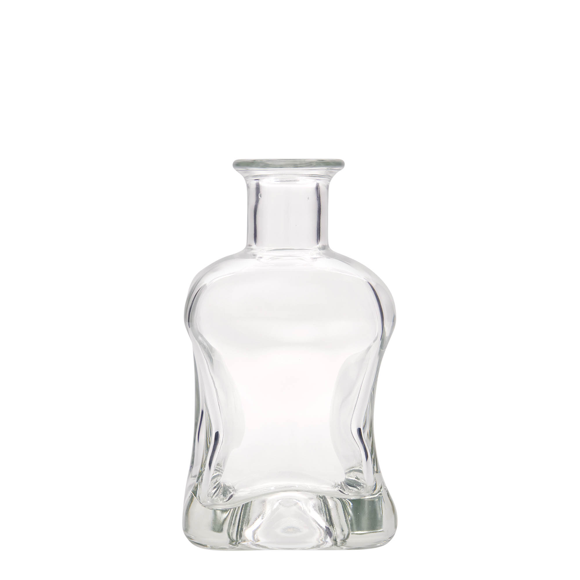 Garrafa de vidro de 350 ml 'Dublin', quadrada, boca: cortiça Garrafa de vidro de 350 ml 'Dublin', quadrada, boca: cortiça