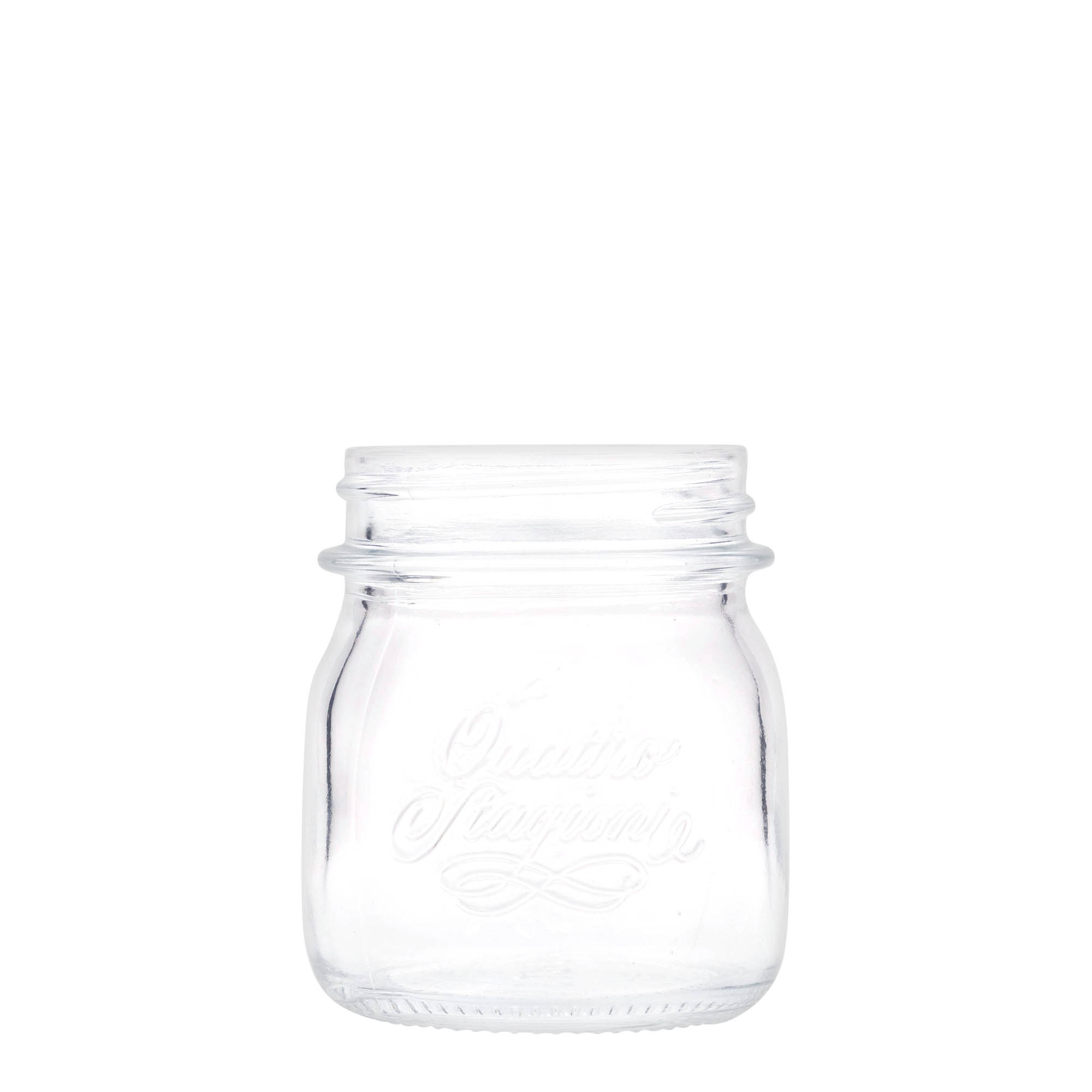 Frasco de vidro de 250 ml 'Quattro Stagioni', boca: tampa de rosca Frasco de vidro de 250 ml 'Quattro Stagioni', boca: tampa de rosca