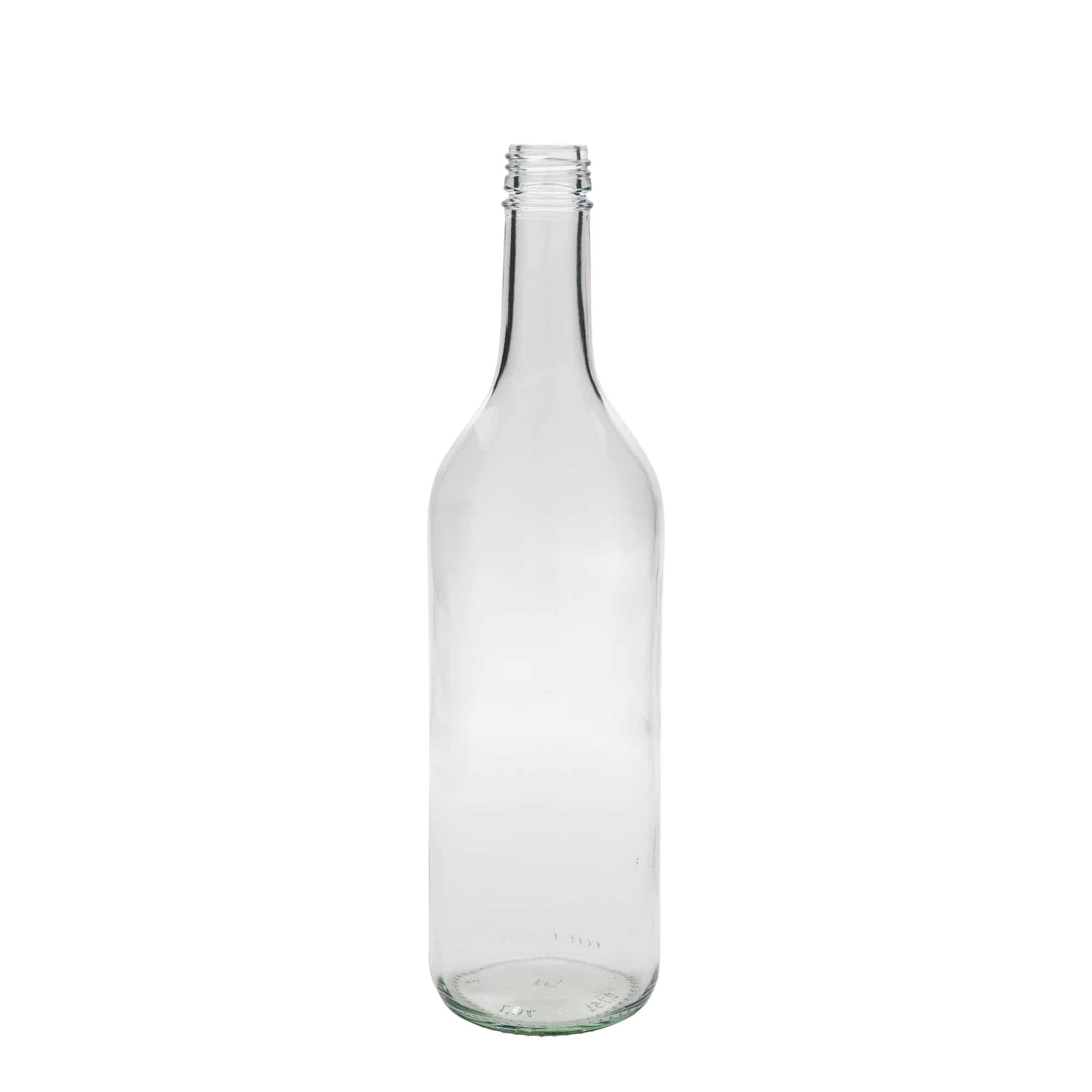 750 ml Garrafa de vidro 'Bordeaux', boca: PP 28 750 ml Garrafa de vidro 'Bordeaux', boca: PP 28