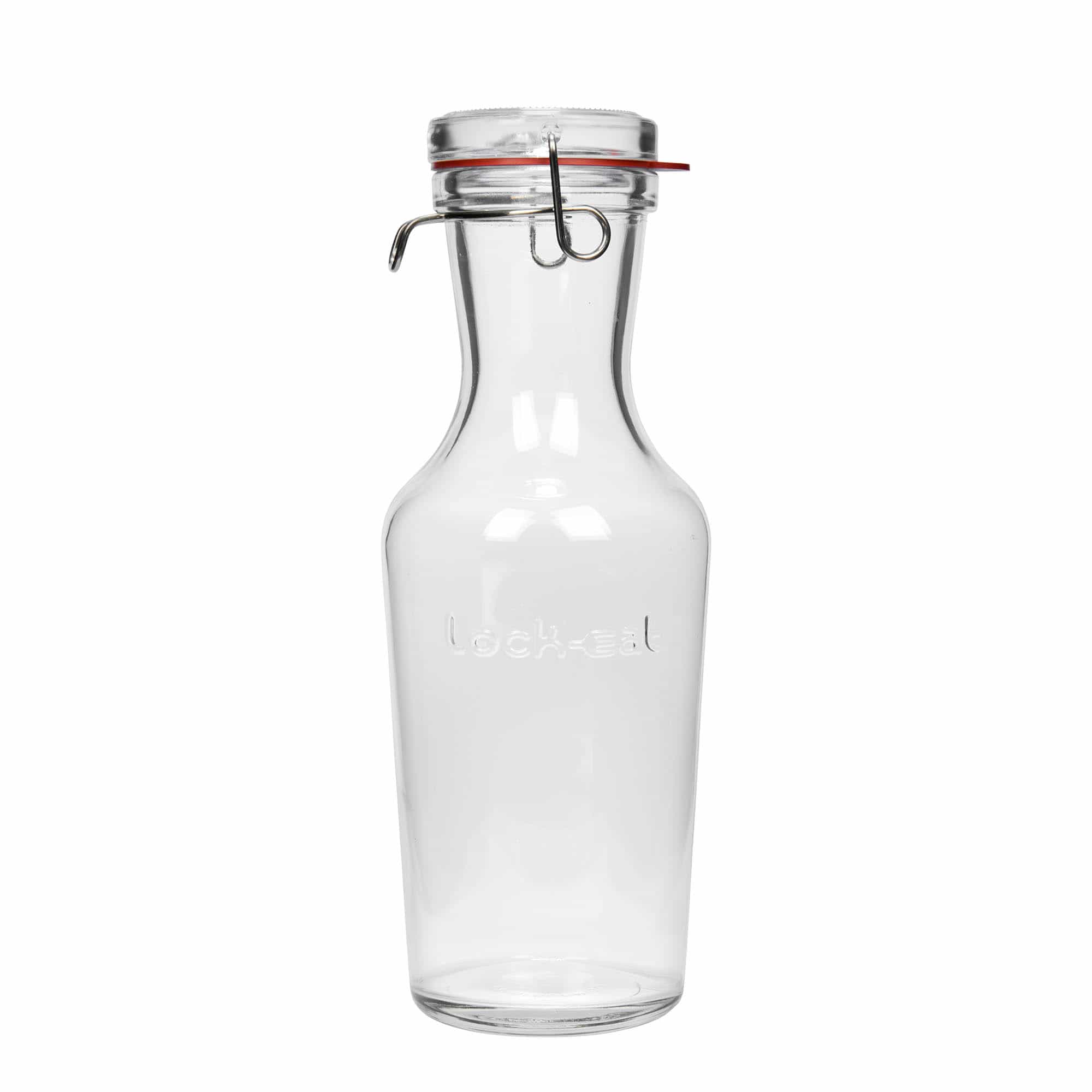1000 ml Jarro de vidro 'Lock-Eat', boca: Fecho hermético 1000 ml Jarro de vidro 'Lock-Eat', boca: Fecho hermético