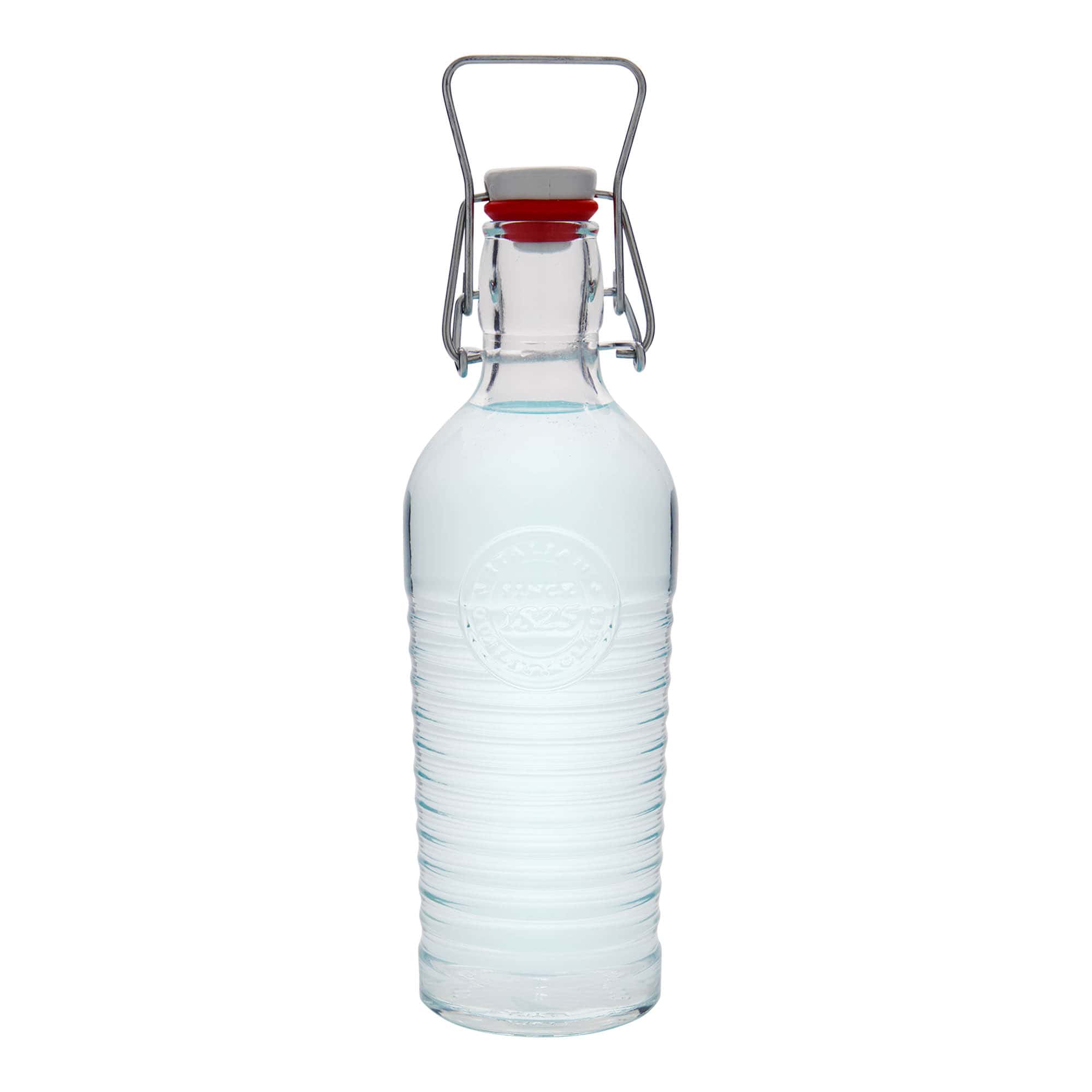Garrafa de vidro de 750 ml 'Officina 1825', boca: fecho de alavanca