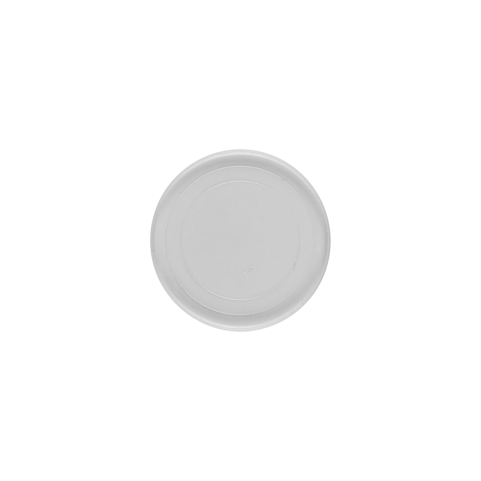 Disco de cobertura para 15 ml 'Bianca', plástico PP, branco
