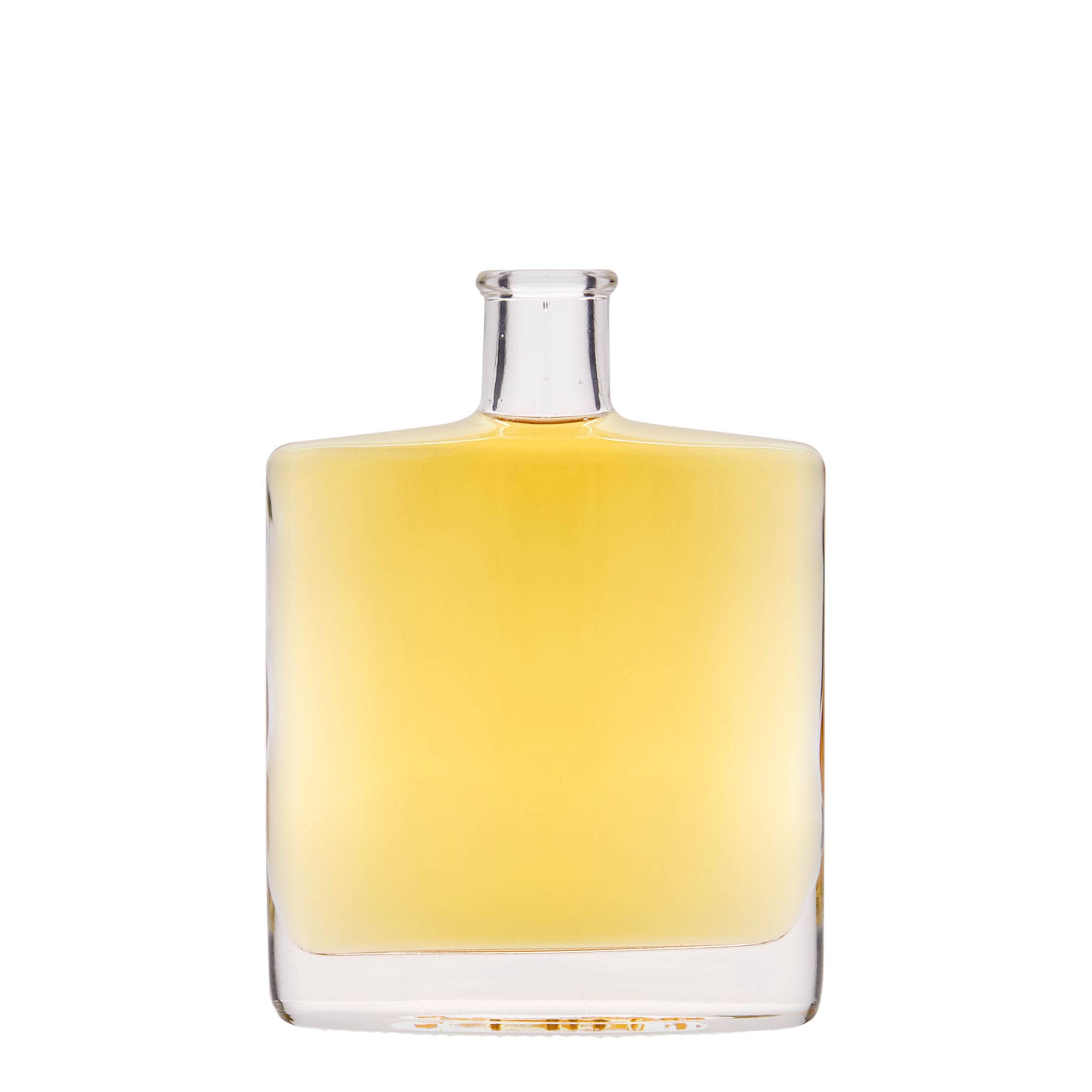 350 ml Garrafa de vidro 'Zorbas', oval, boca: Cortiça