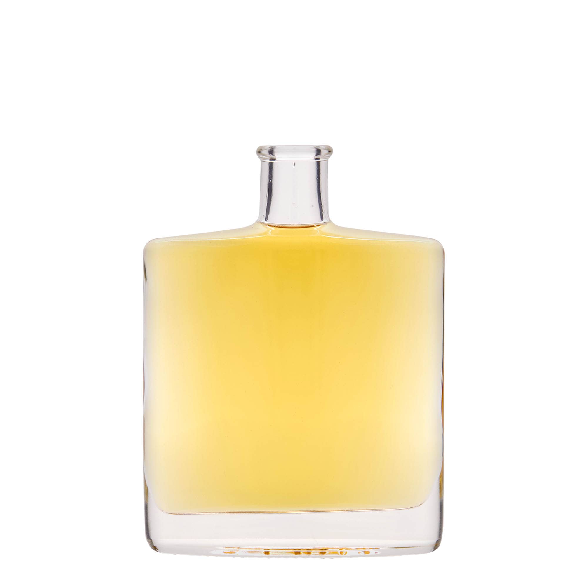 Garrafa de vidro de 350 ml 'Zorbas', oval, bocal: cortiça