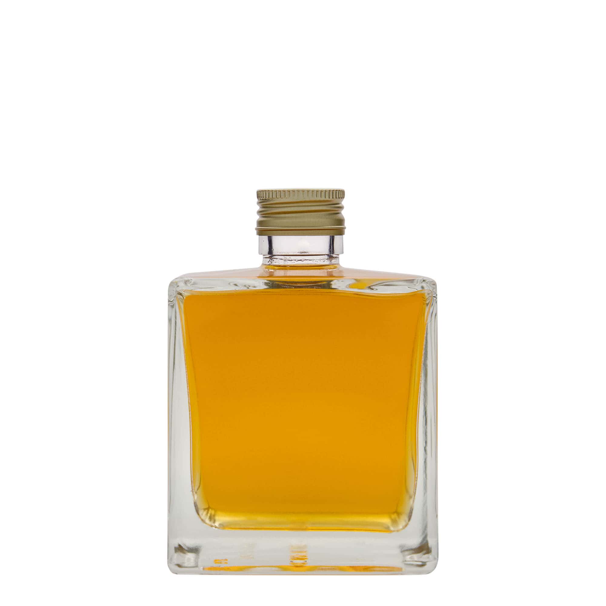 Garrafa de vidro de 500 ml 'Cube', quadrada, boca: PP 31,5