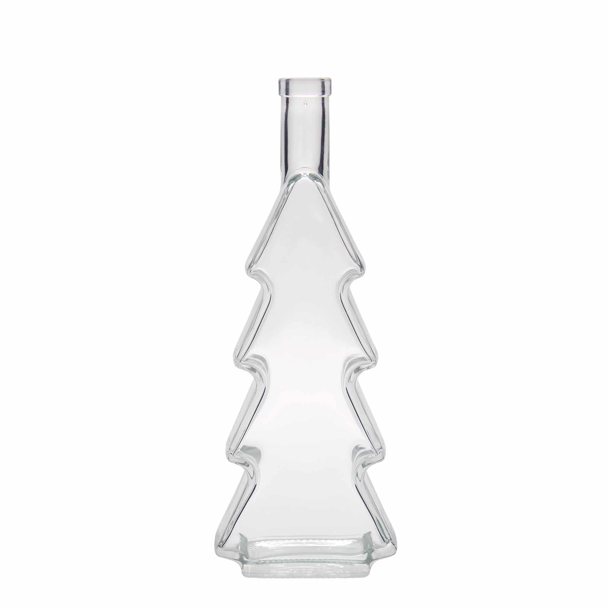 500 ml Garrafa de vidro 'Árvore de Natal', boca: Cortiça 500 ml Garrafa de vidro 'Árvore de Natal', boca: Cortiça