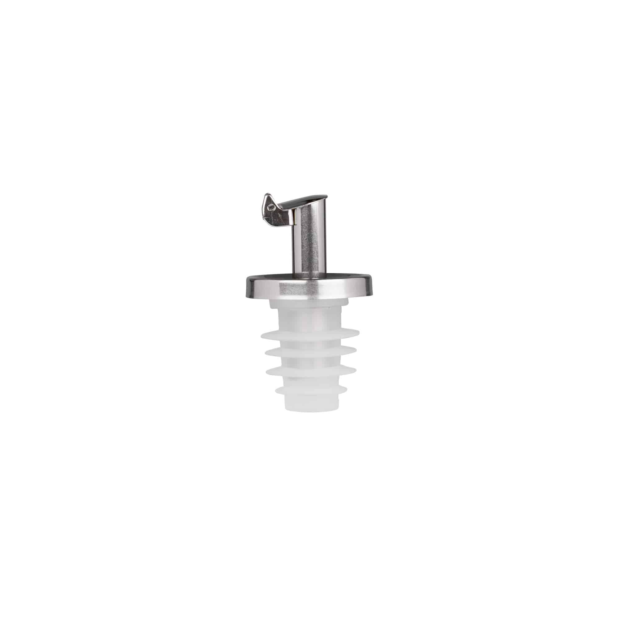 Bico de enchimento Inox Vinagre, aço inoxidável, prateado