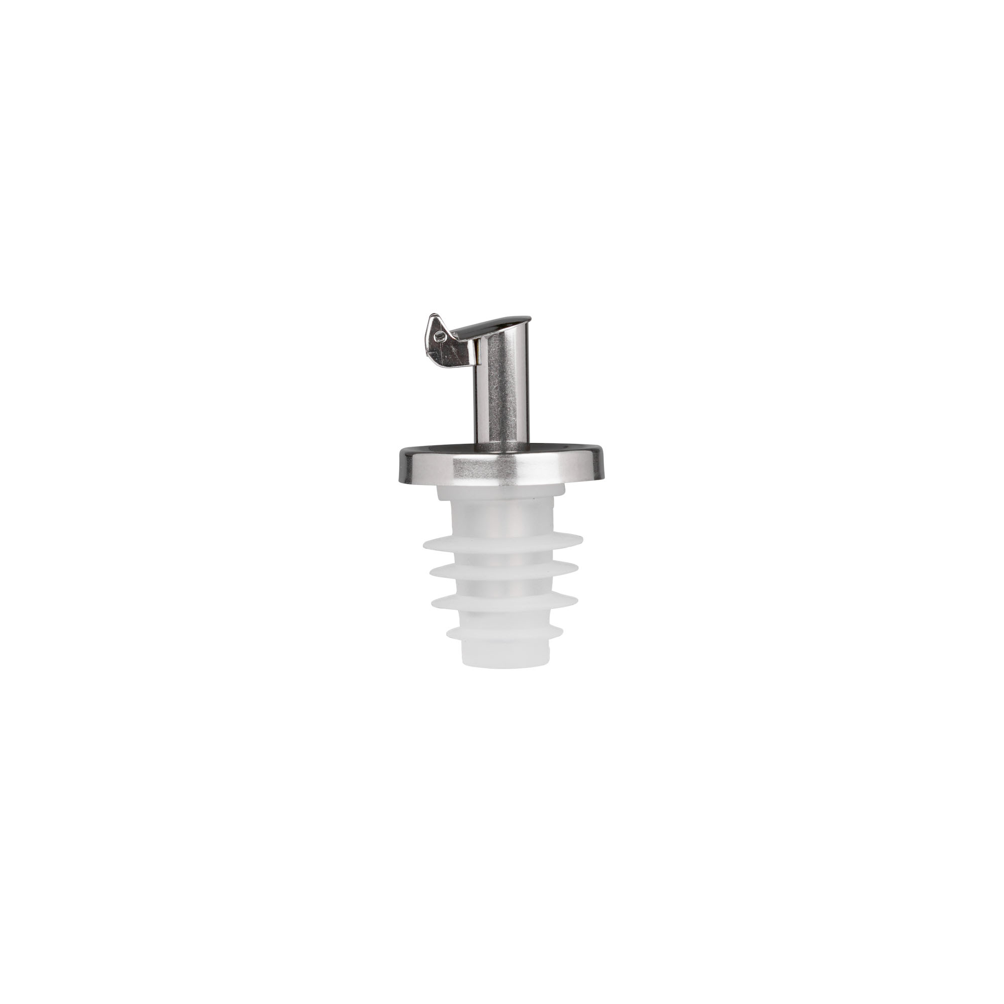 Bico de enchimento Inox Vinagre, aço inoxidável, prateado