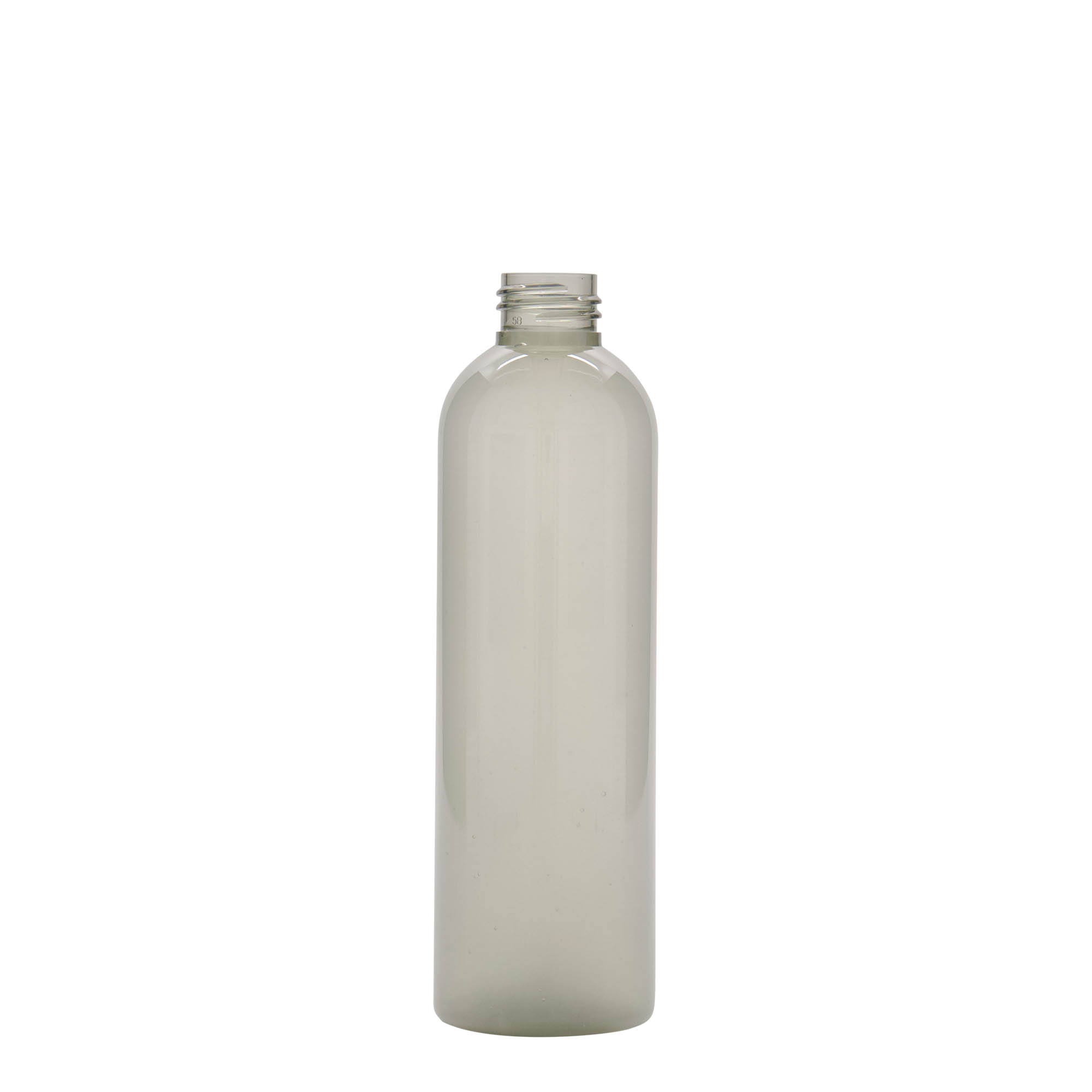 Frasco de plástico reciclado 'Pegasus' 250 ml, PCR, bocal: 24/410
