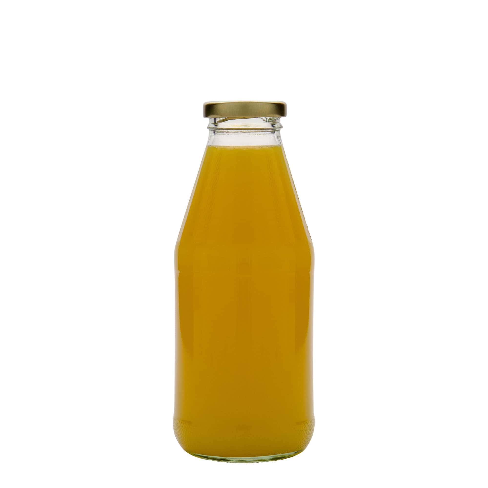 500 ml Garrafa universal de pescoço largo, vidro, boca: Twist-Off (TO 43)