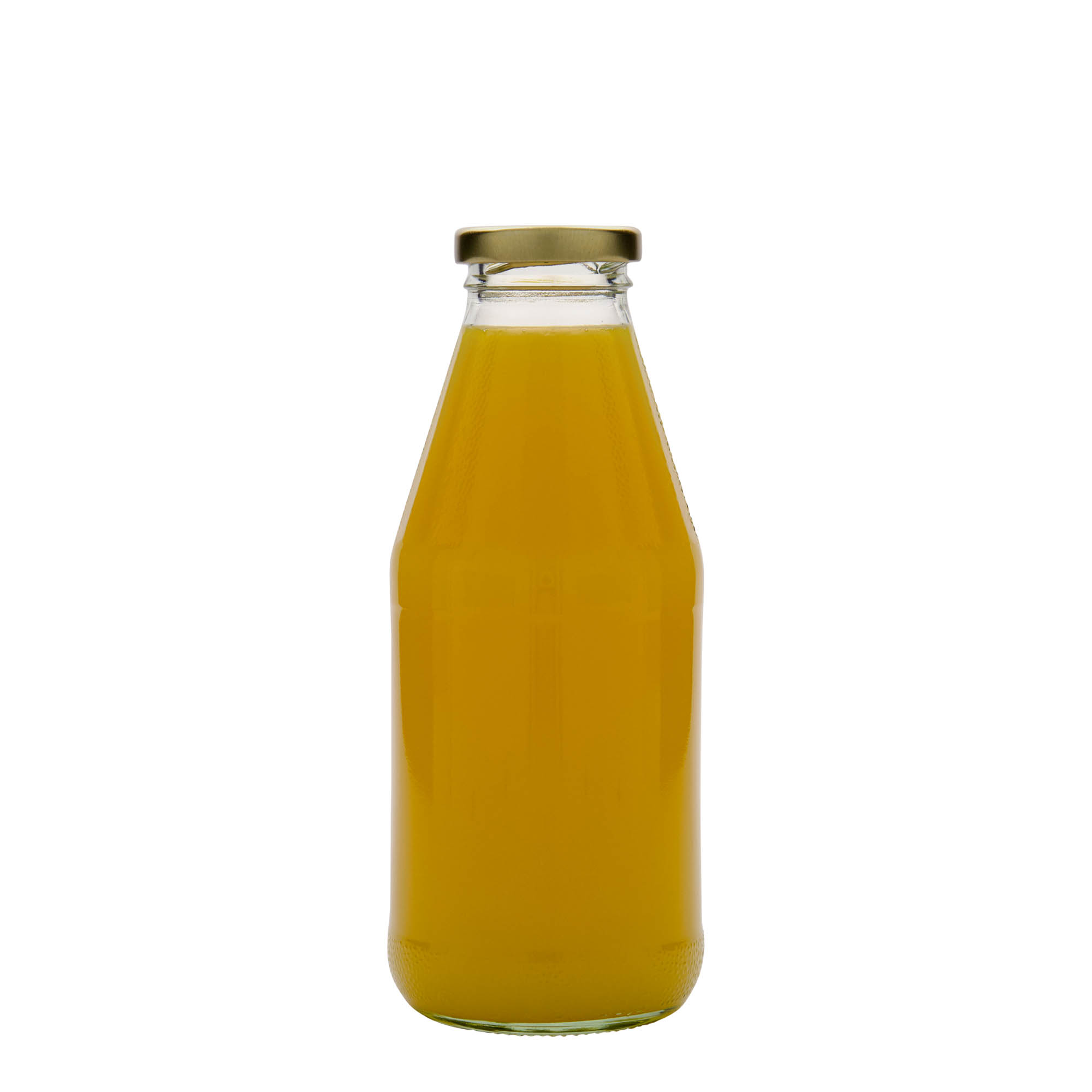 500 ml Garrafa universal de pescoço largo, vidro, boca: Twist-Off (TO 43) 500 ml Garrafa universal de pescoço largo, vidro, boca: Twist-Off (TO 43)