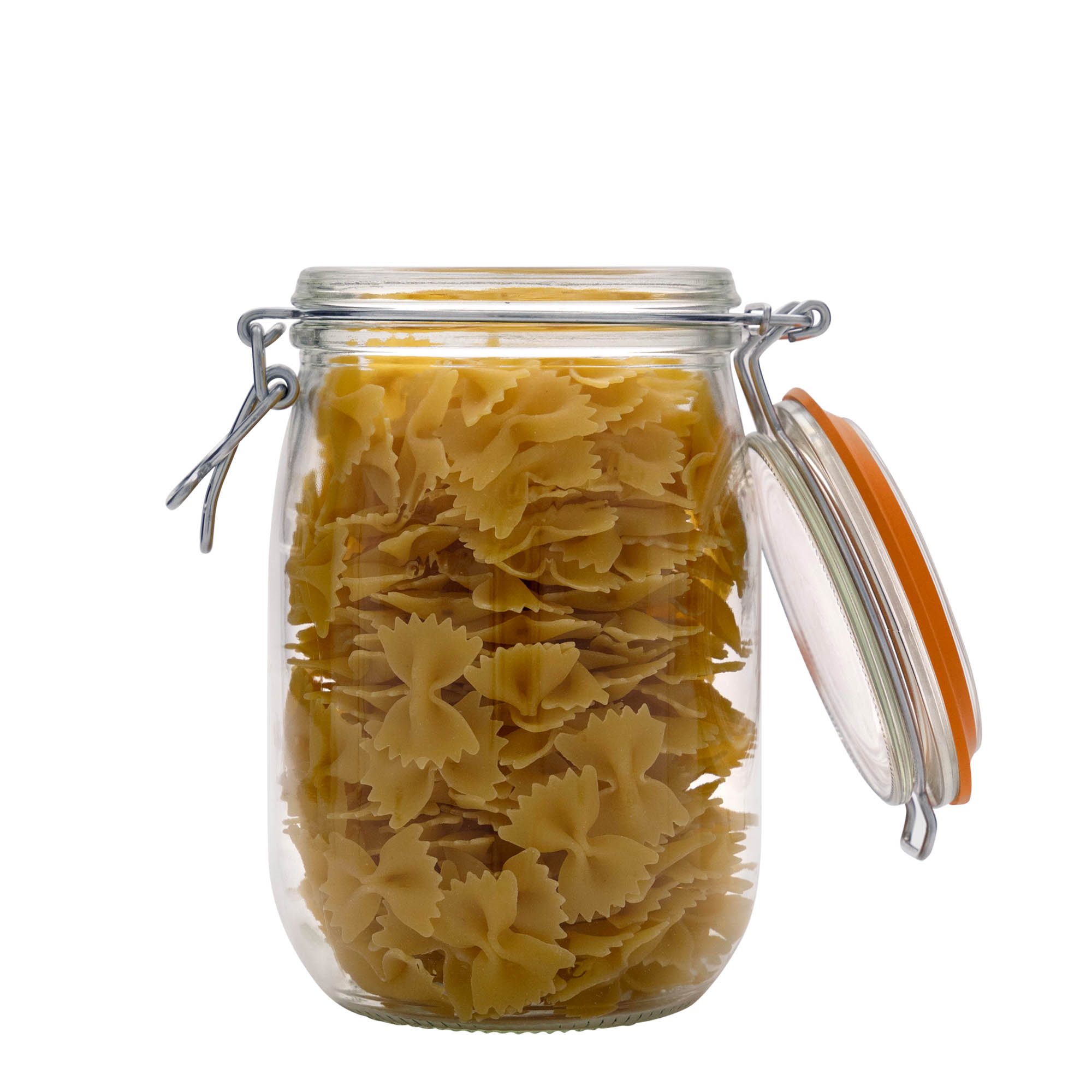 1.000 ml frasco com fecho de alavanca 'Le Parfait Super Bocal', boca: fecho de alavanca