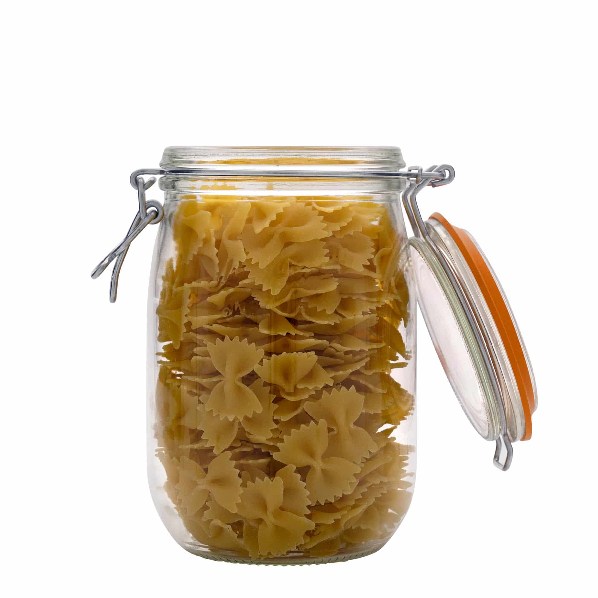 1.000 ml frasco com fecho de alavanca 'Le Parfait Super Bocal', boca: fecho de alavanca