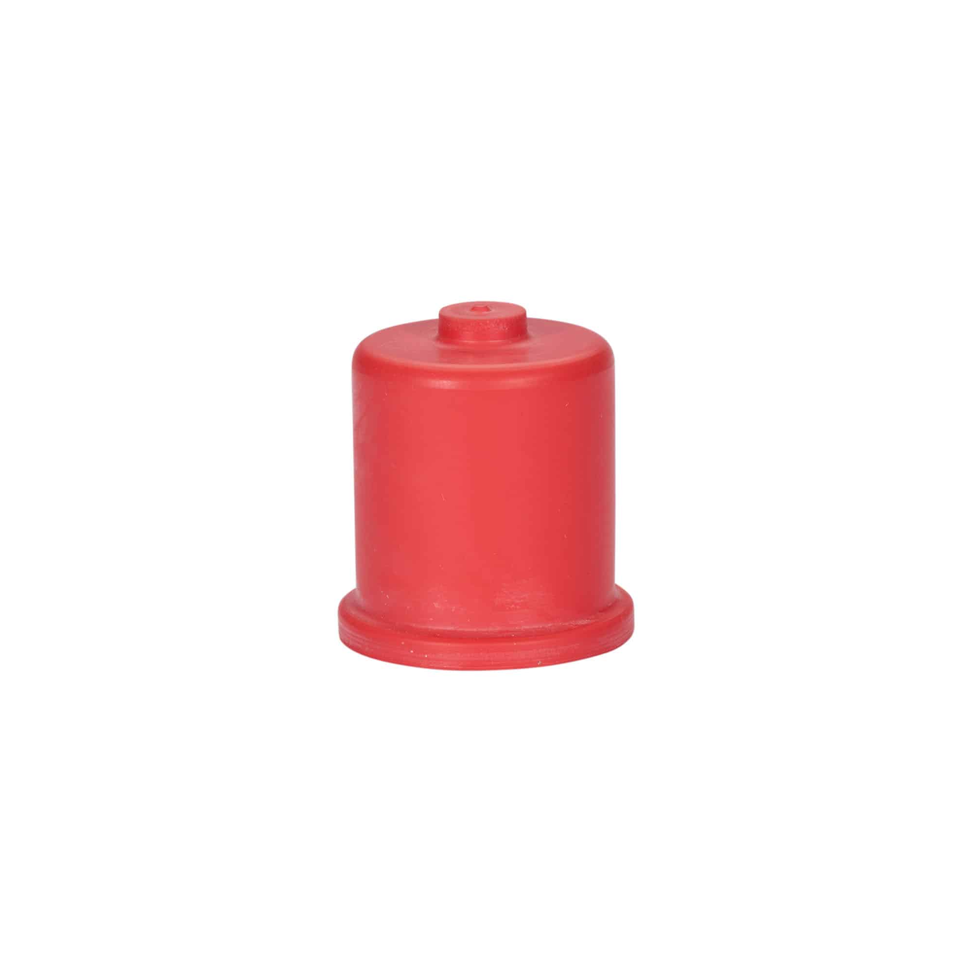 Tampa de mosto Tipo 4, borracha, vermelho Tampa de mosto Tipo 4, borracha, vermelho