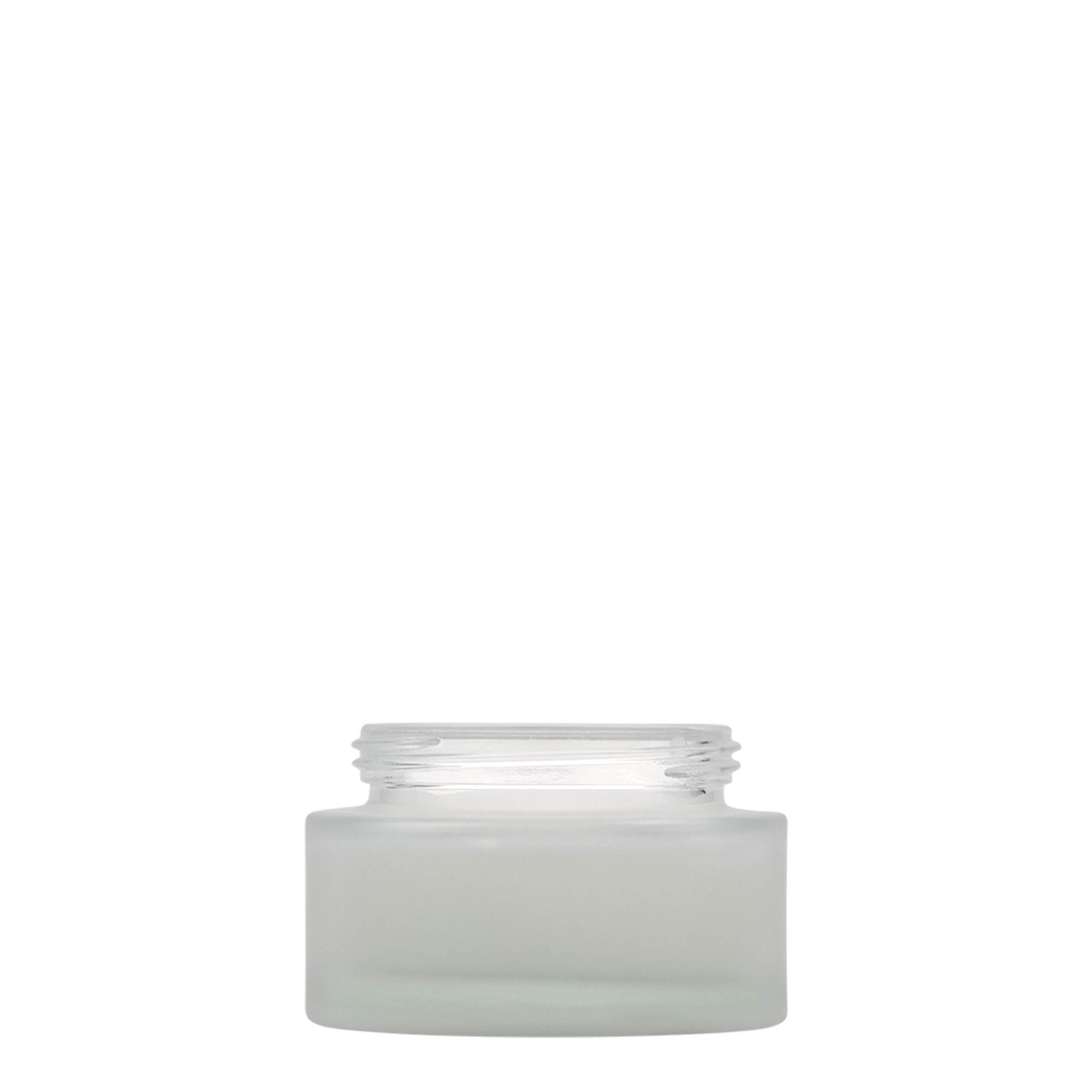 50 ml frasco 'Edição Platina', vidro, fosco, abertura: tampa de rosca 50 ml frasco 'Edição Platina', vidro, fosco, abertura: tampa de rosca