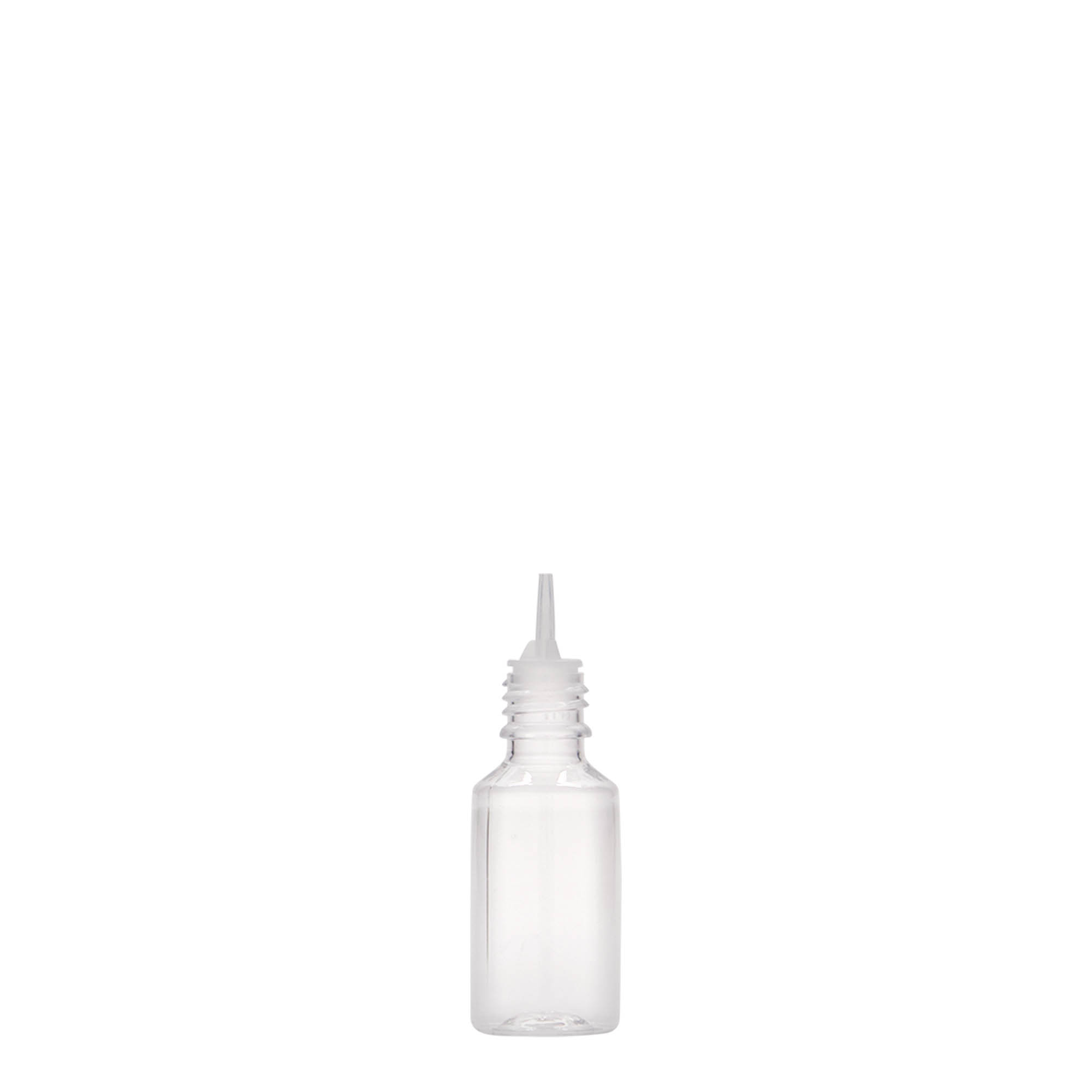 Frasco PET de 10 ml 'E-Liquid' com controlo de qualidade e segurança para crianças, plástico, boca: tampa de rosca