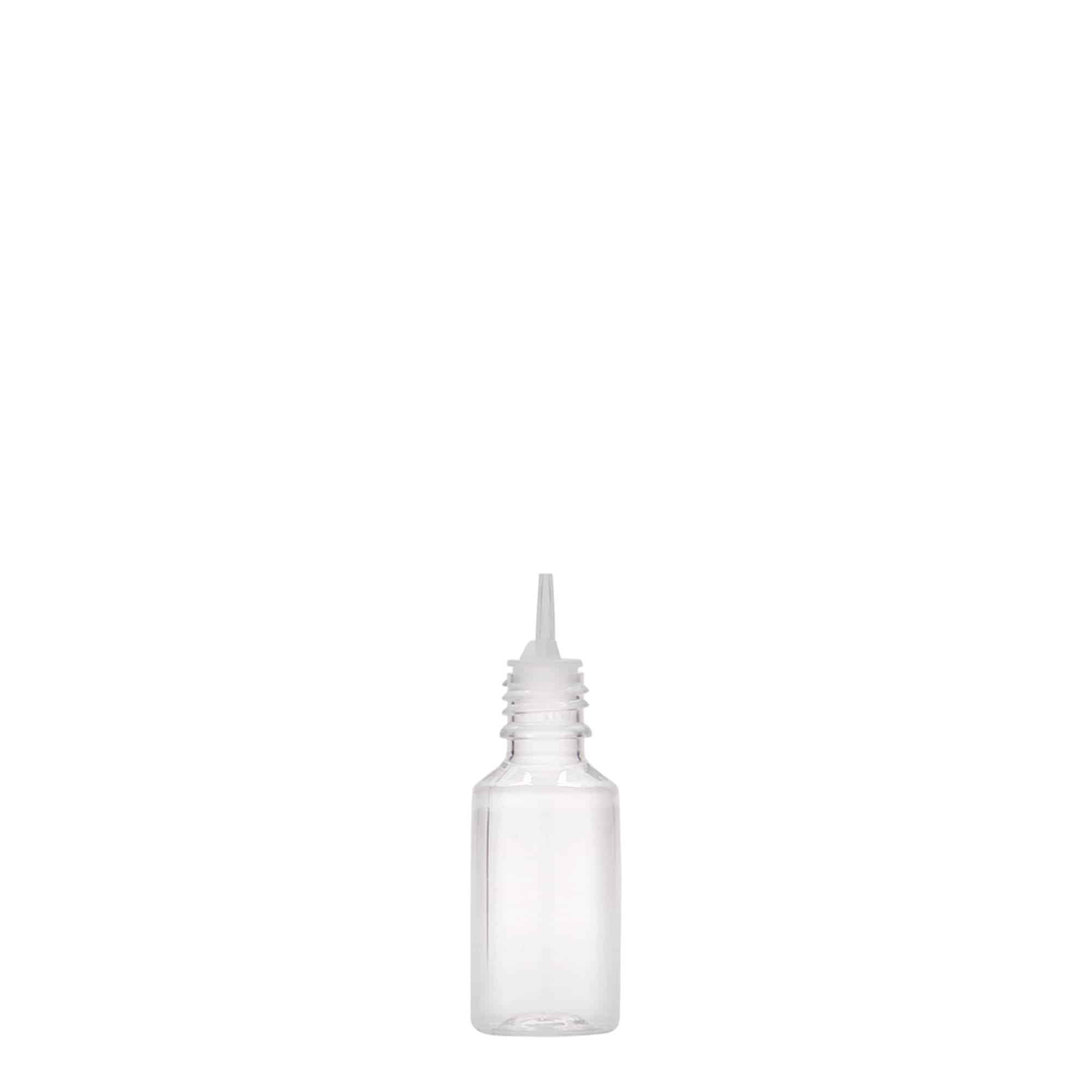 Frasco PET de 10 ml 'E-Liquid' com controlo de qualidade e segurança para crianças, plástico, boca: tampa de rosca