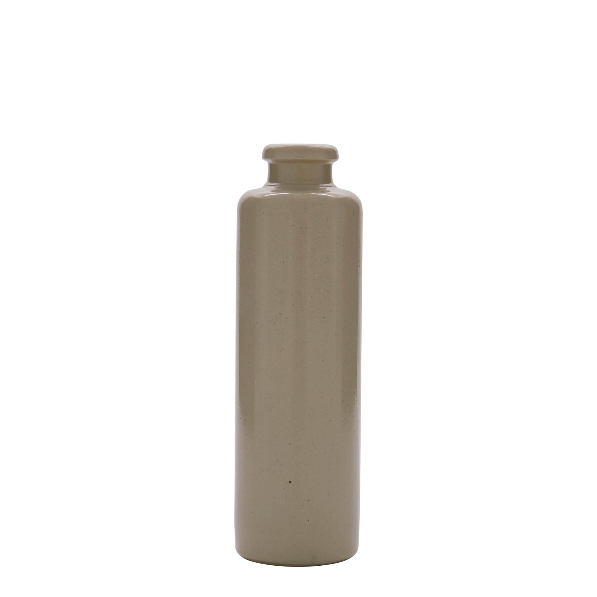 Cantil de barro 200 ml, faiança, bege, boca: cortiça