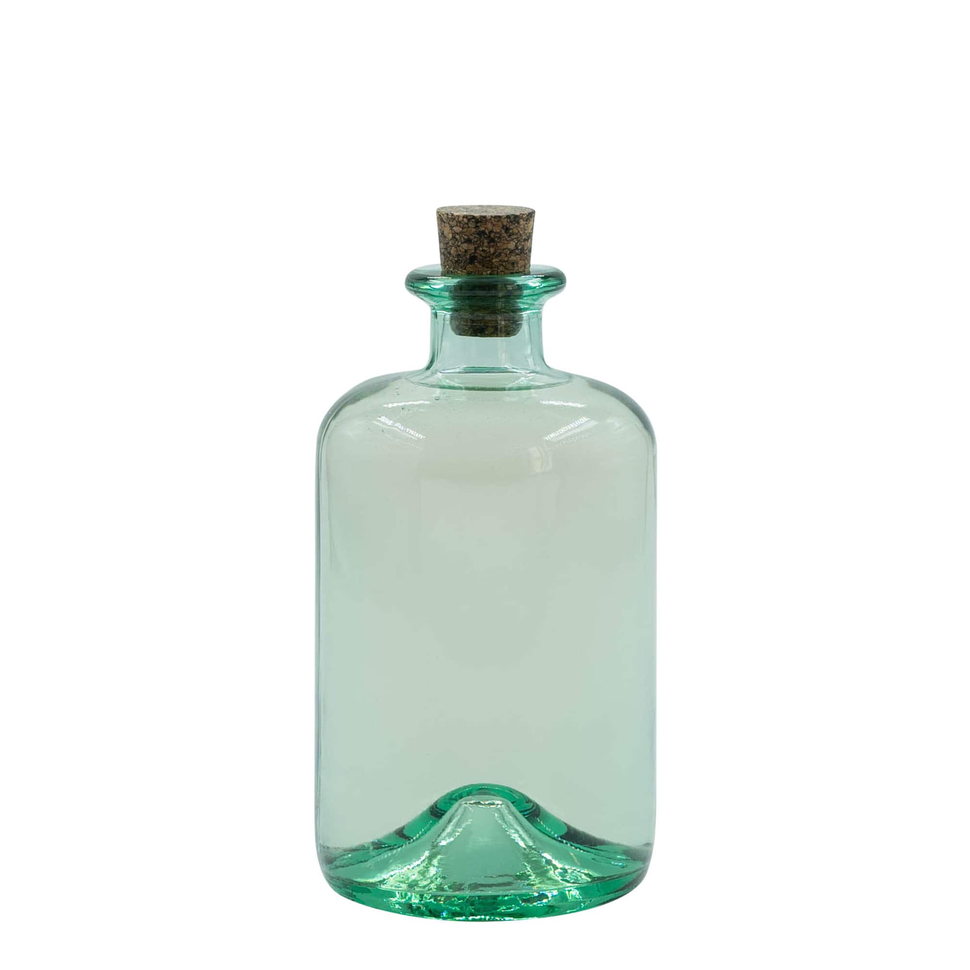 Garrafa de vidro 'Pharma' de 500 ml, boca: cortiça