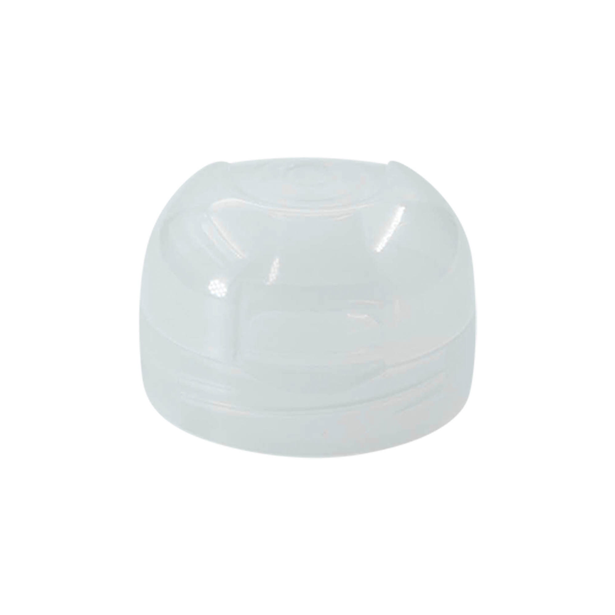 Tampa de rosca com dobradiça articulada Kavodrink, plástico PP, branco Tampa de rosca com dobradiça articulada Kavodrink, plástico PP, branco