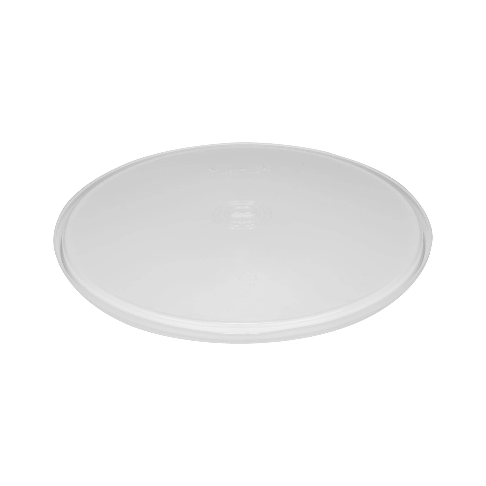 Tampa para baldes 20 l, plástico PP, branco