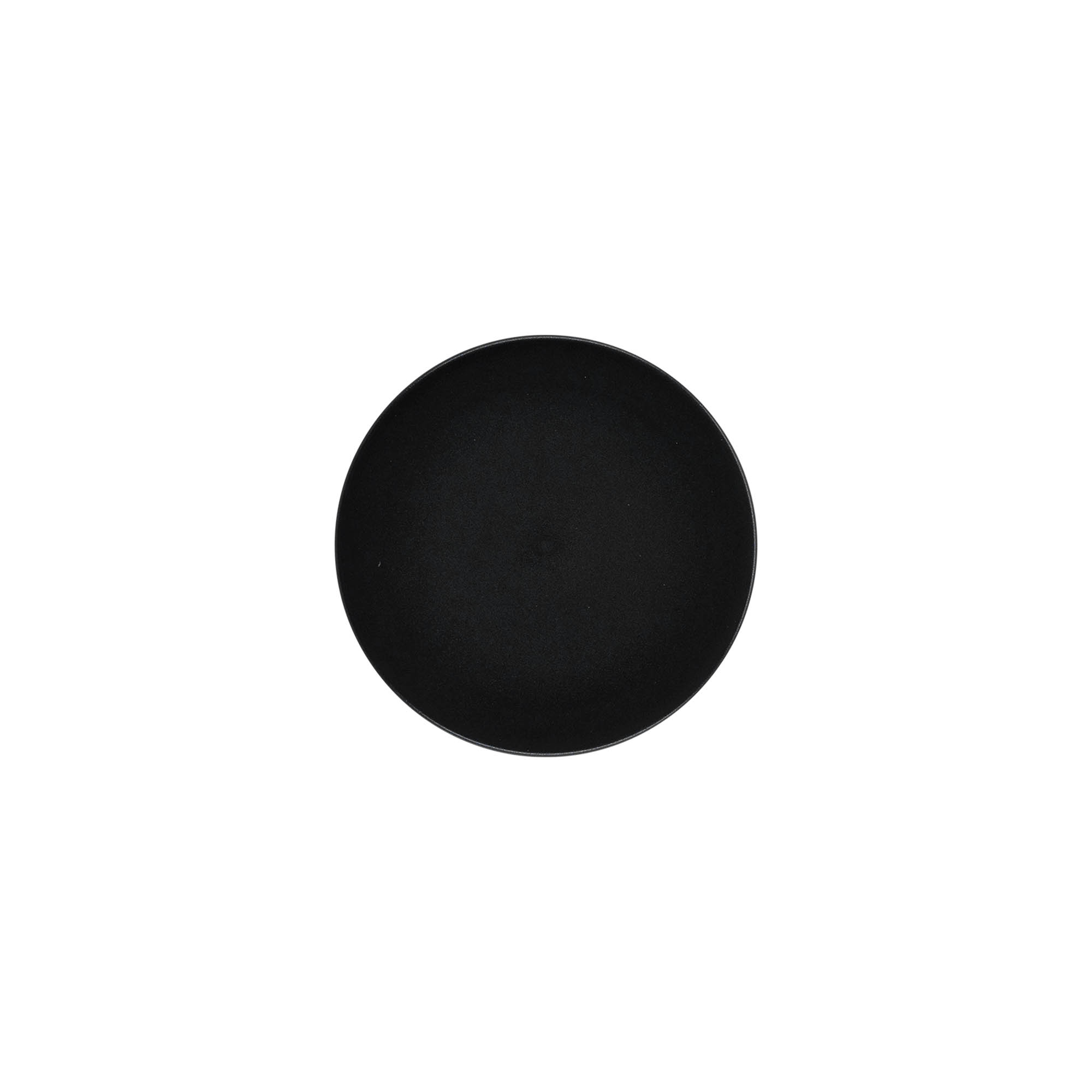 Tampa de rosca para 50 ml 'Antonella', plástico PP, preto