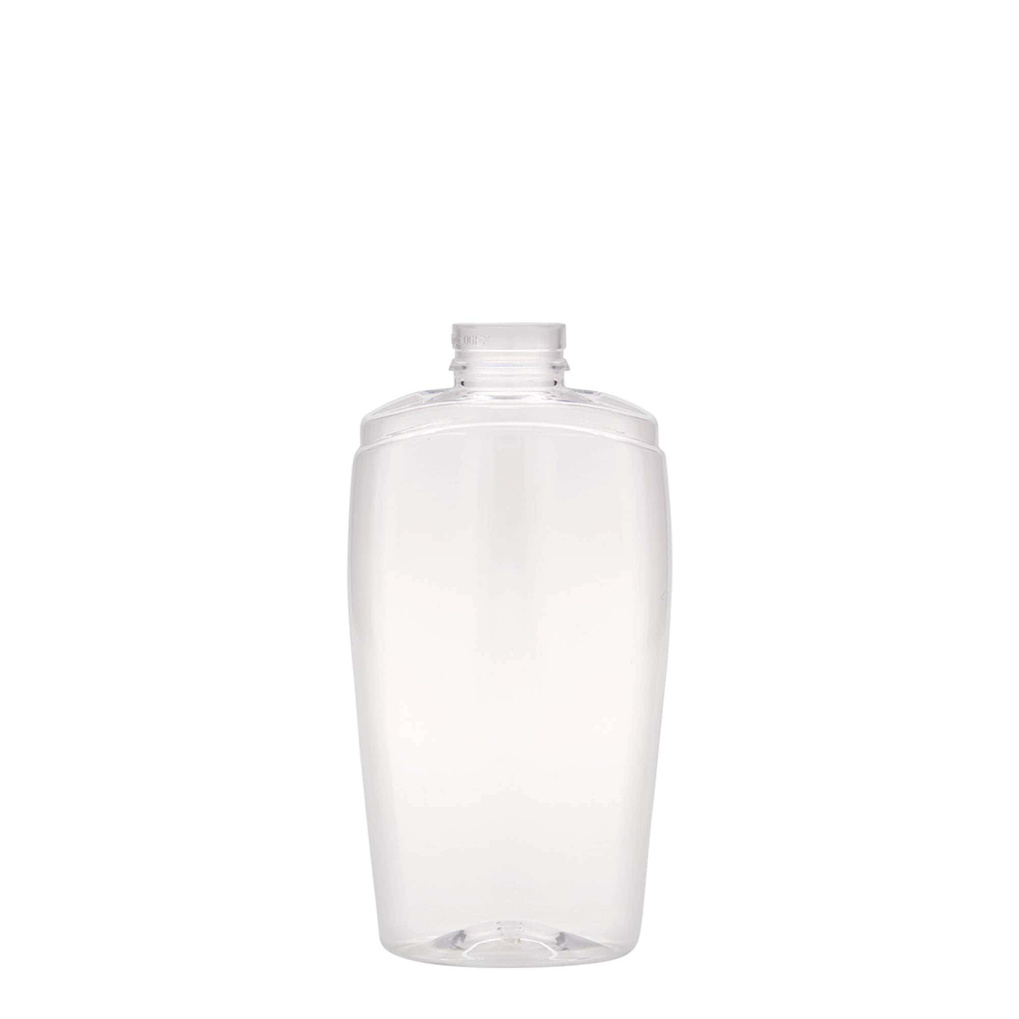 Garrafa PET de 200 ml 'Squeeze', oval, plástico