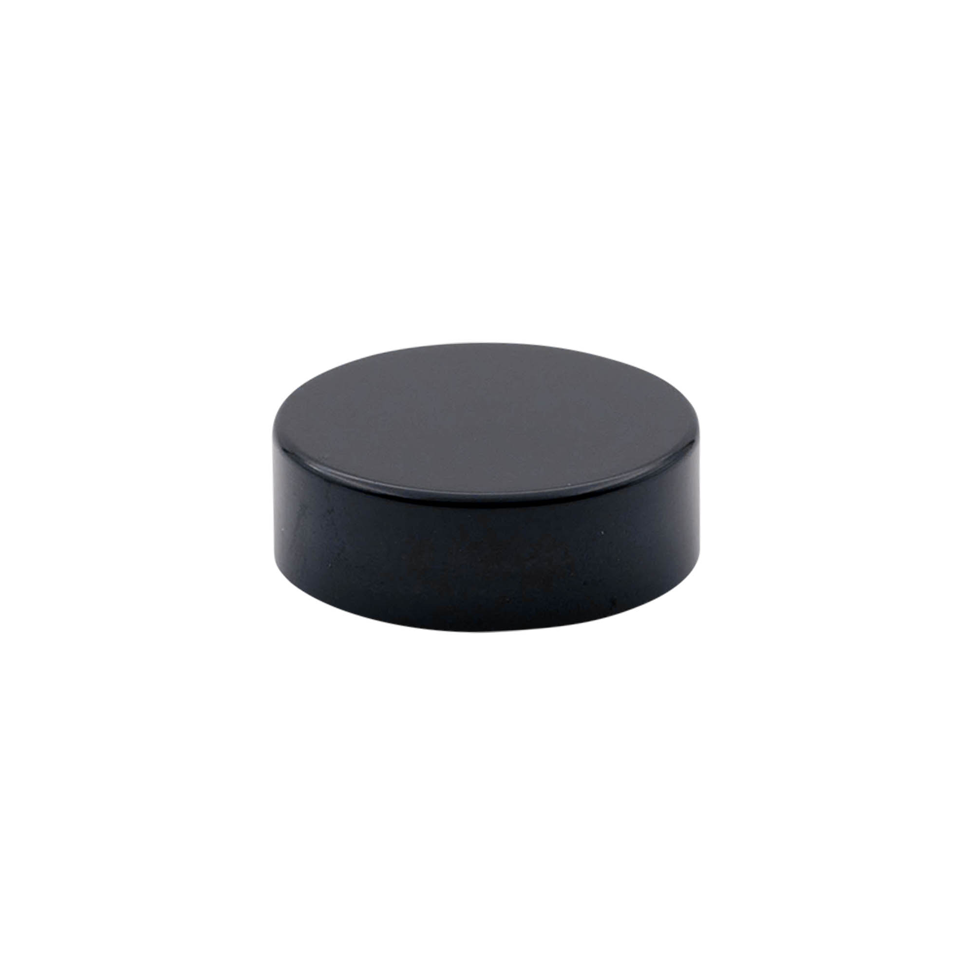 Tampa de rosca para 30 ml 'Brown Line', plástico HPM, preto