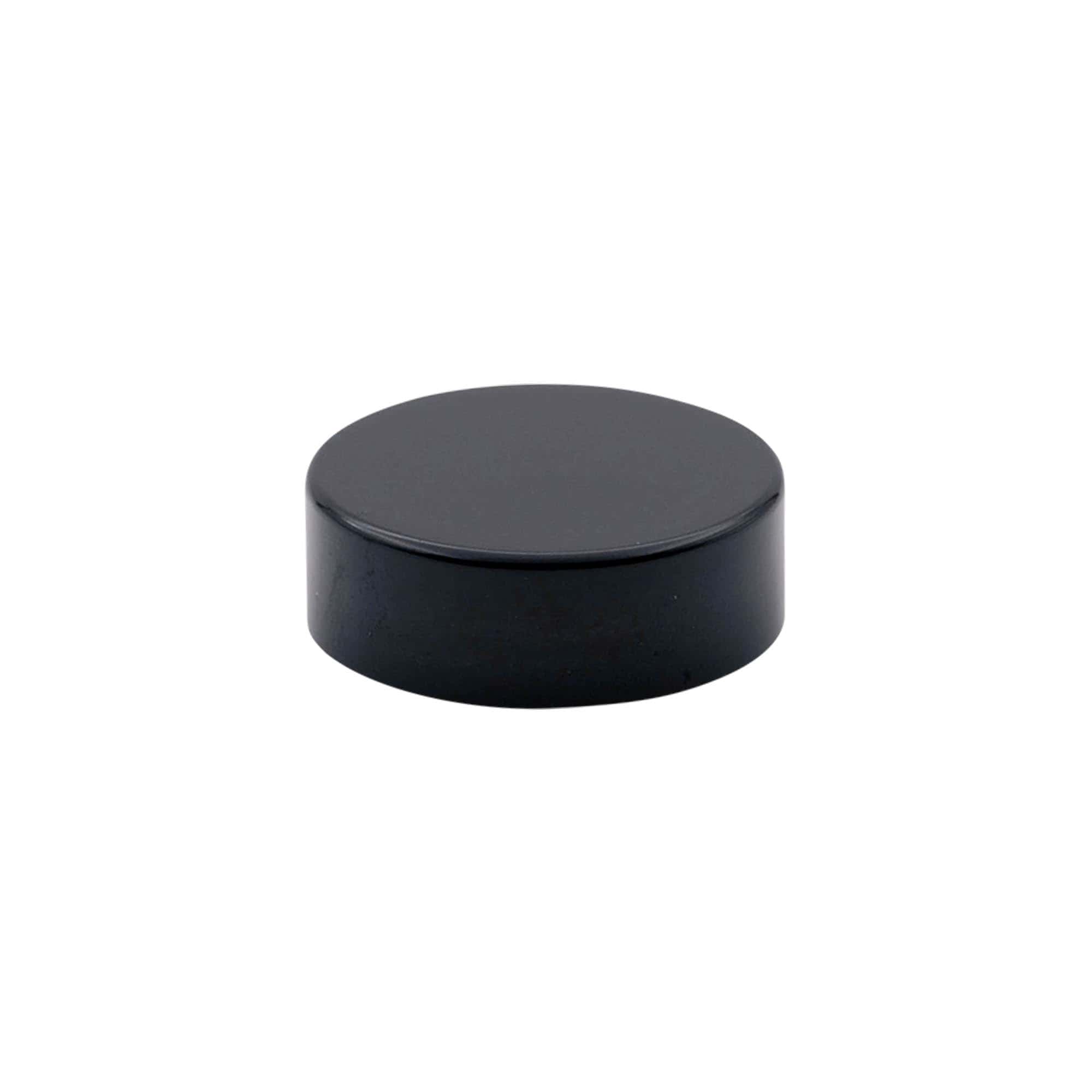 Tampa de rosca para 30 ml 'Brown Line', plástico HPM, preto Tampa de rosca para 30 ml 'Brown Line', plástico HPM, preto