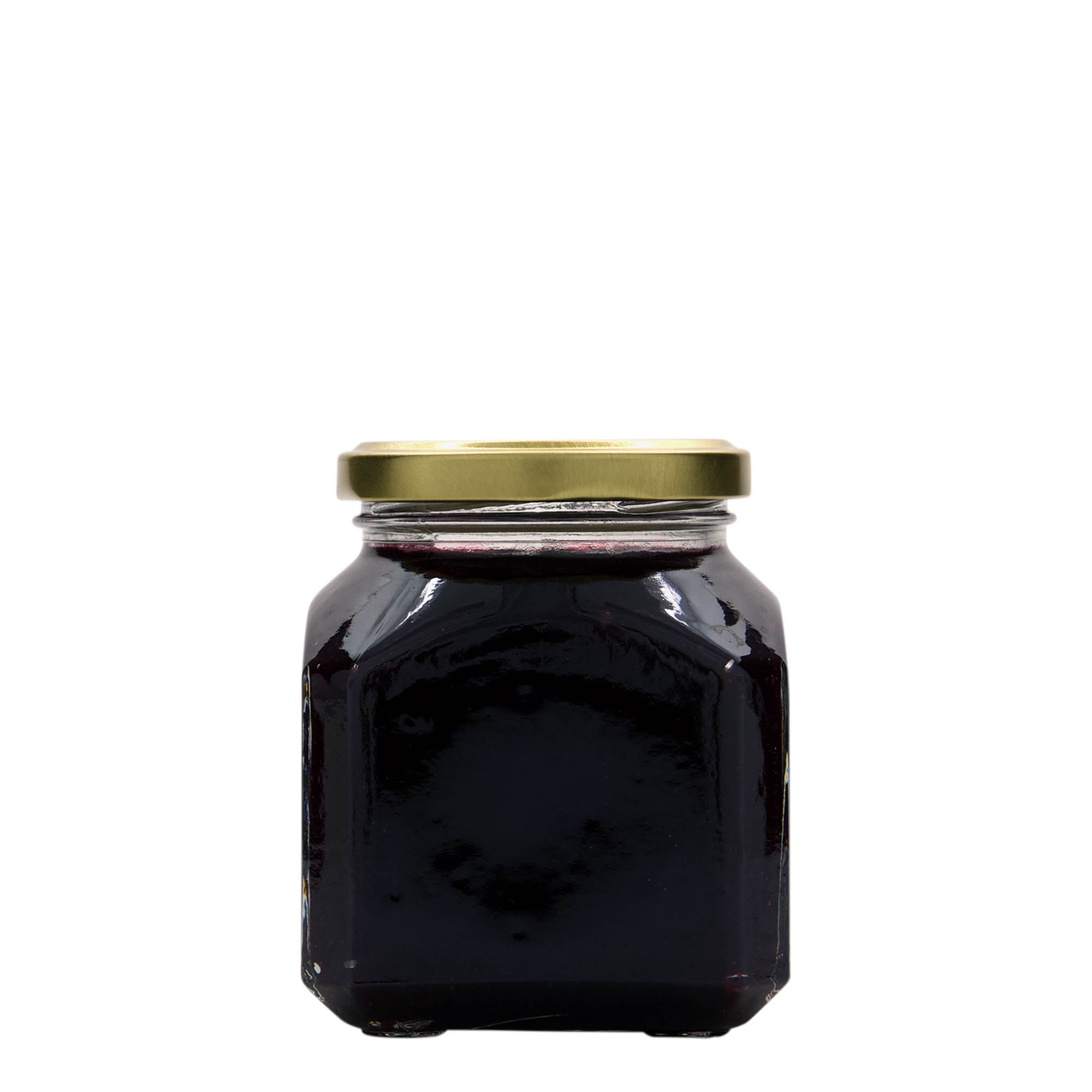 314 ml Frasco quadrado 'Milão', Boca: Twist-Off (TO 63)