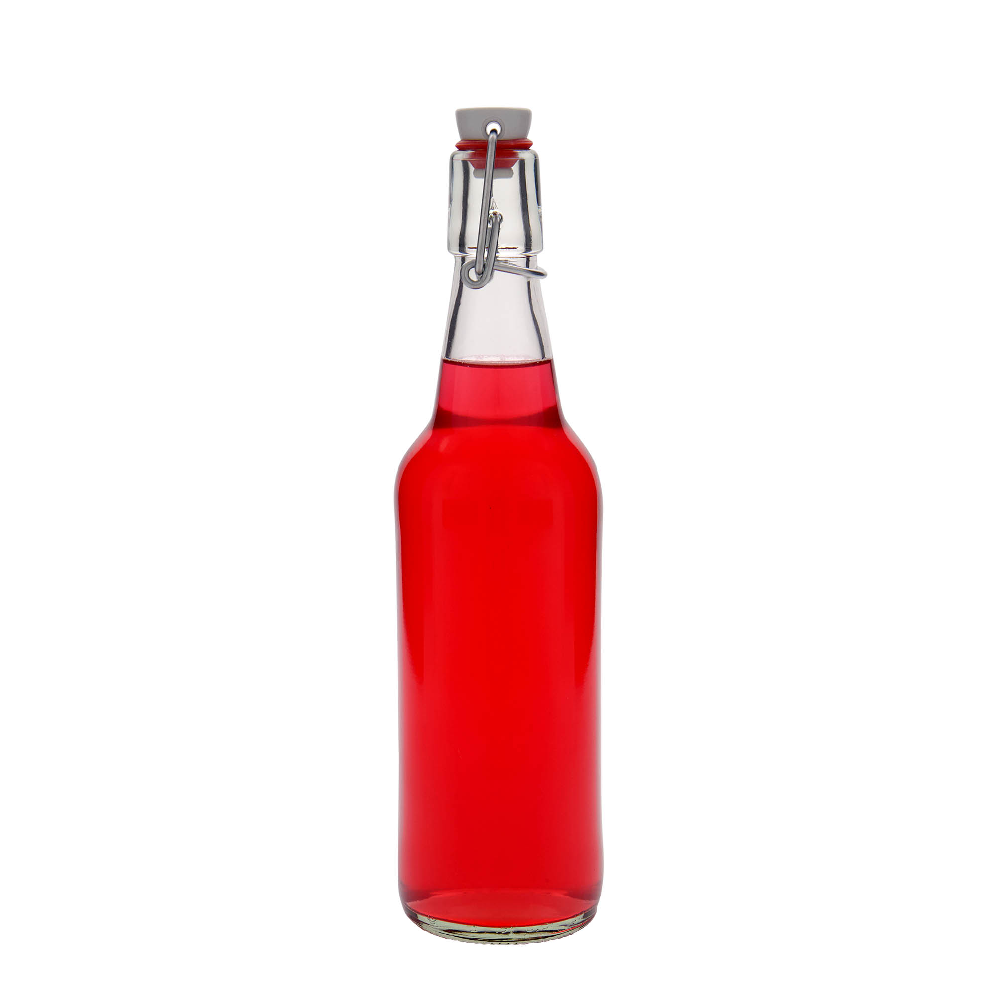Garrafa de cerveja de 500 ml, vidro, boca: fecho de mola