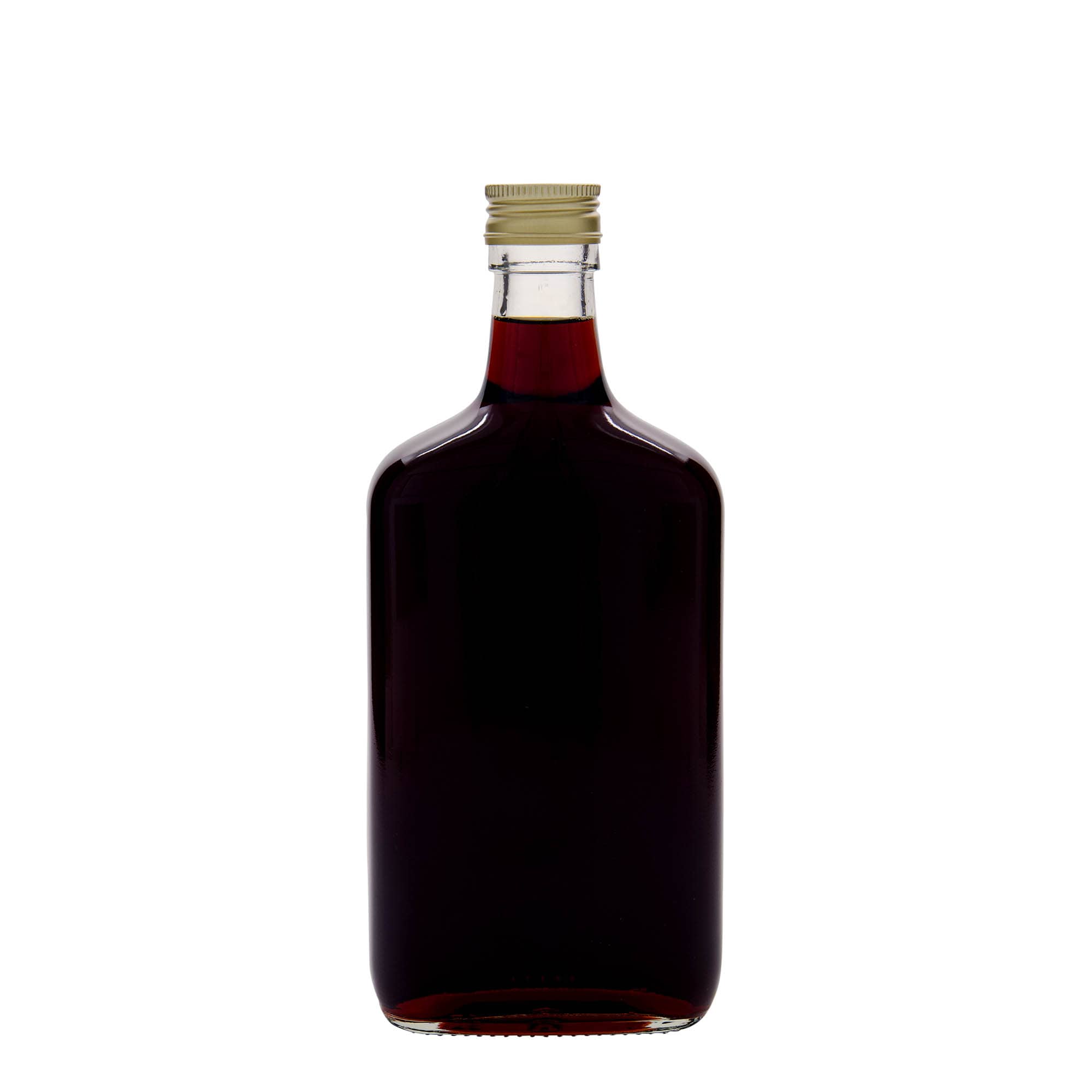 700 ml Garrafa de vidro 'Amaretto', retangular, boca: PP 31,5